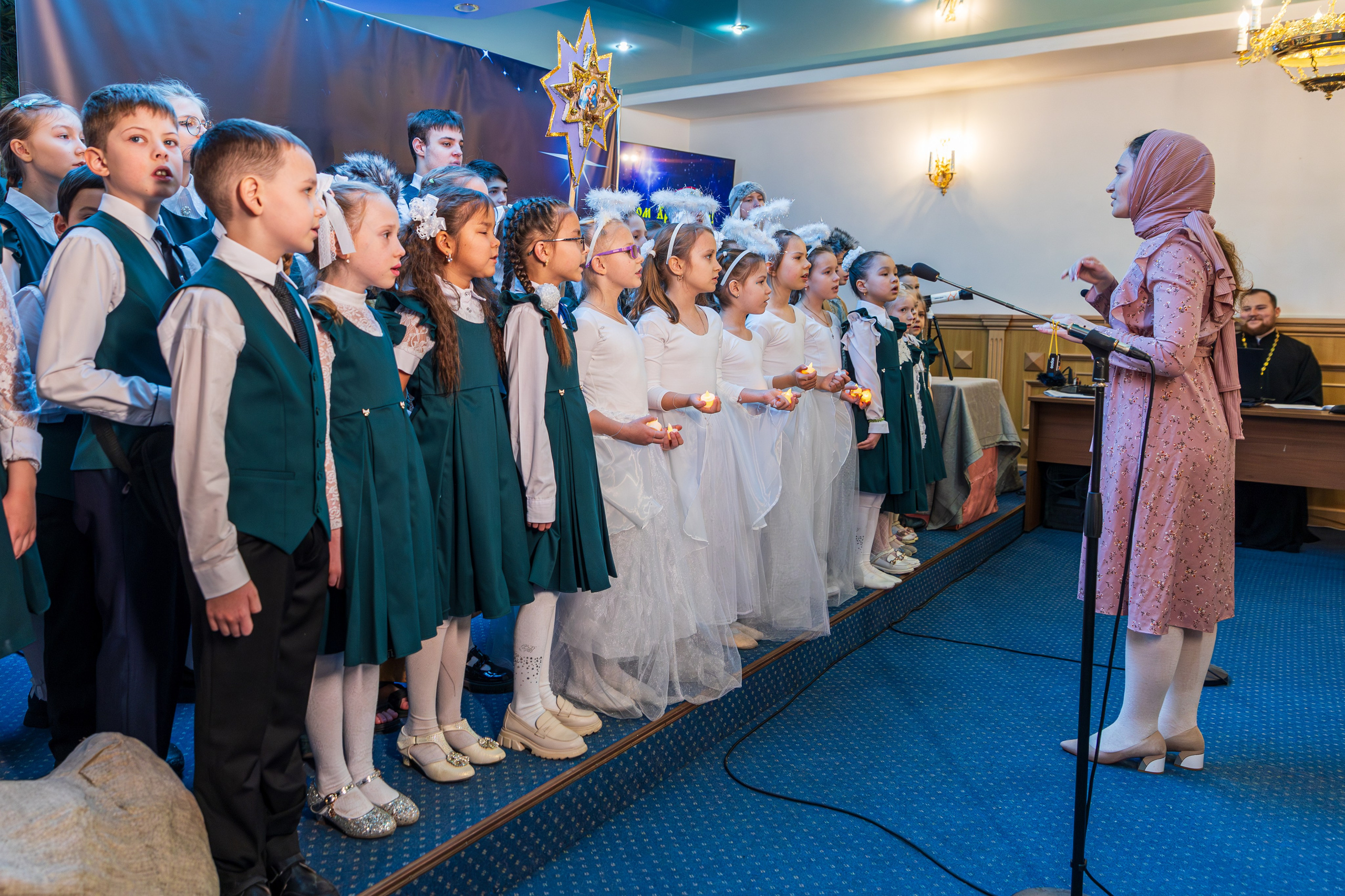Рождество Воскресная школа 2025. Фотограф Таинств Крещение и Венчания г. Магадан Власова Ульяна