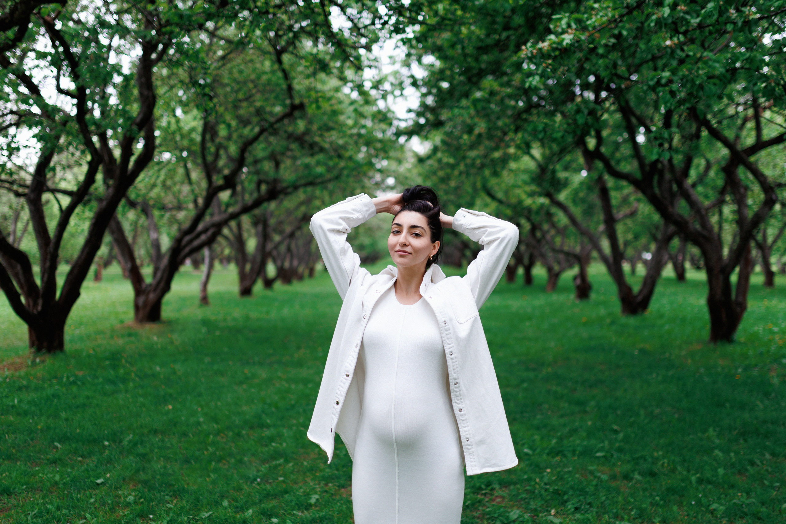 Анна. Съёмка беременности. Коломенское. Настя Оленченко, портретный/семейный фотограф на цифру и плёнку Москва