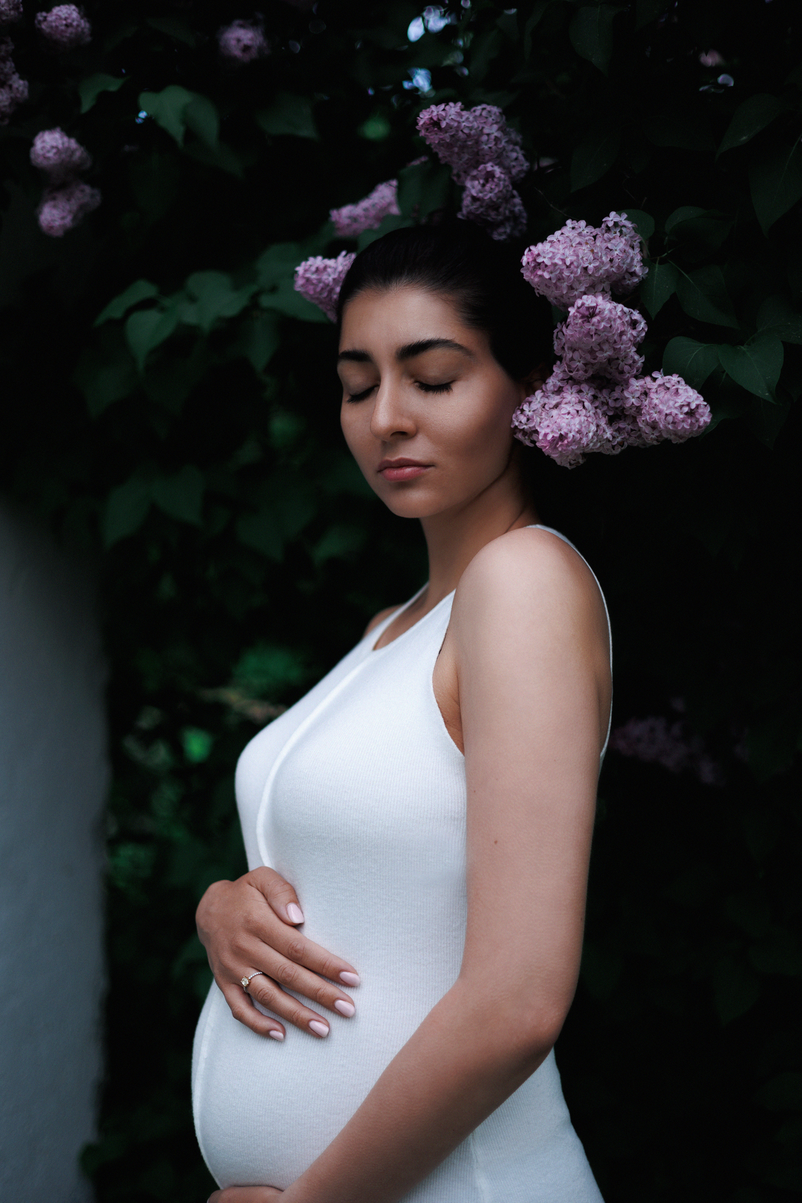 Анна. Съёмка беременности. Коломенское. Настя Оленченко, портретный/семейный фотограф на цифру и плёнку Москва