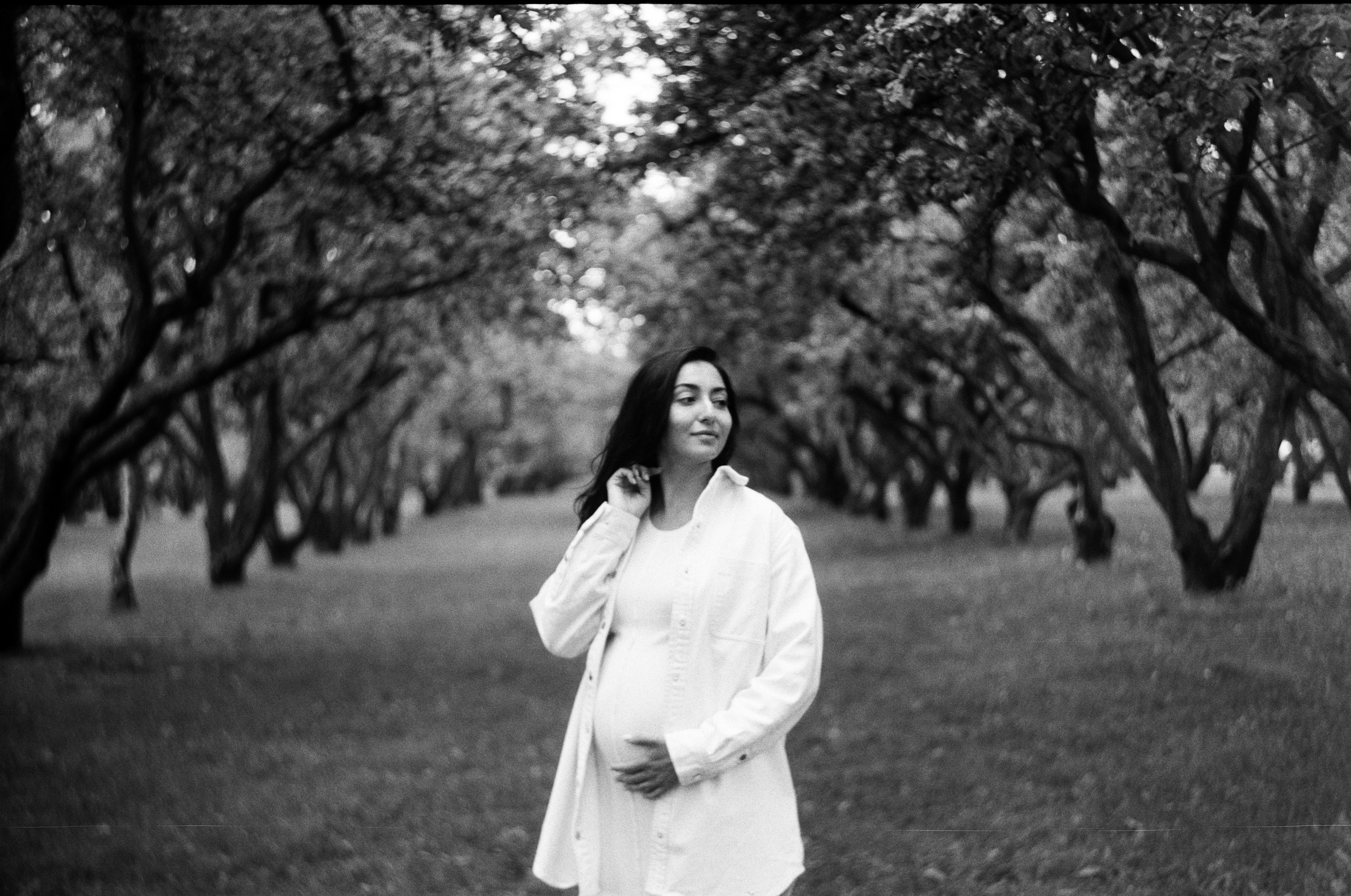 Анна. Съёмка беременности. Коломенское. Настя Оленченко, портретный/семейный фотограф на цифру и плёнку Москва