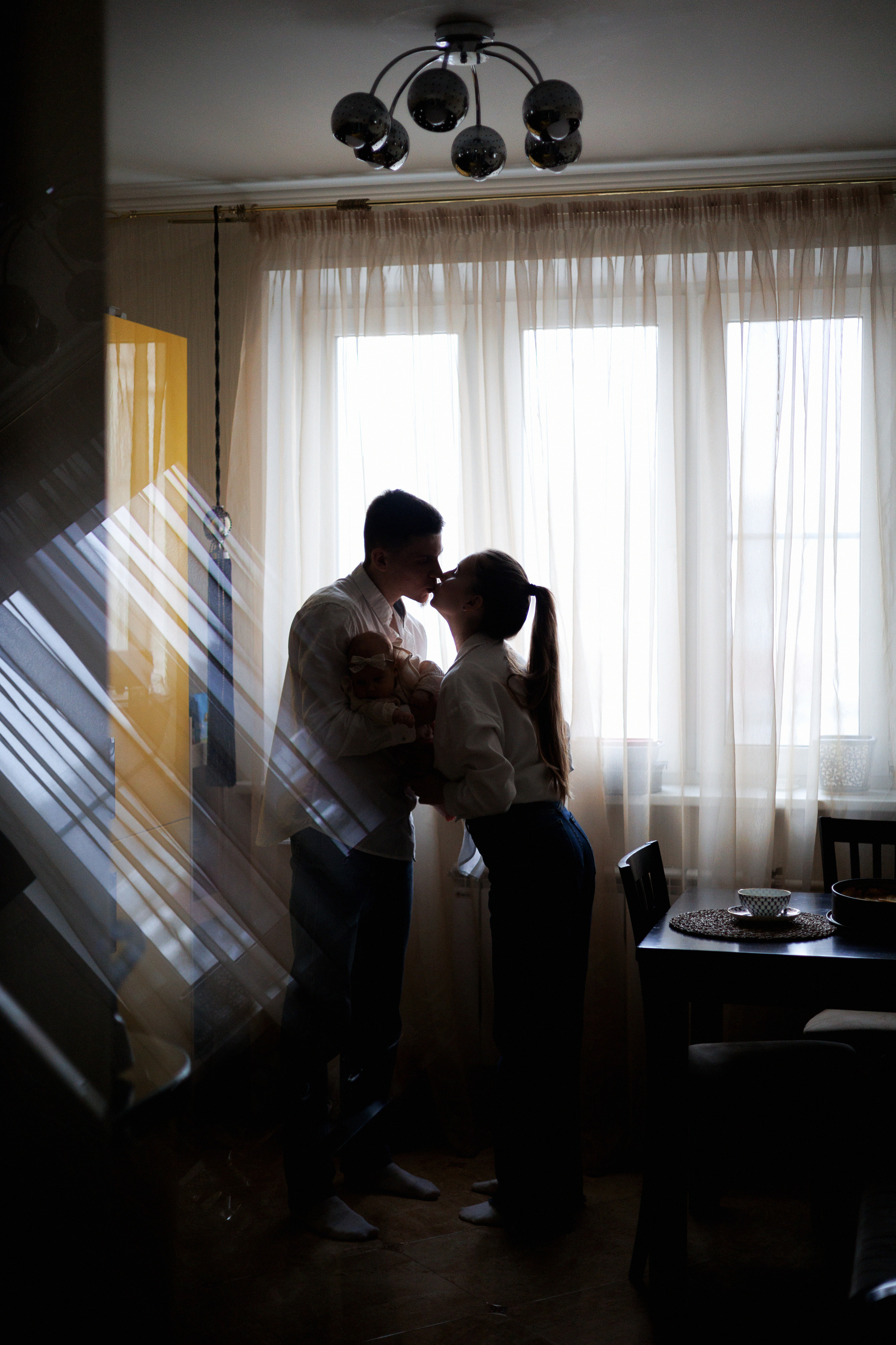 Саша, Оля и София. Домашнее. Настя Оленченко, портретный/семейный фотограф на цифру и плёнку Москва