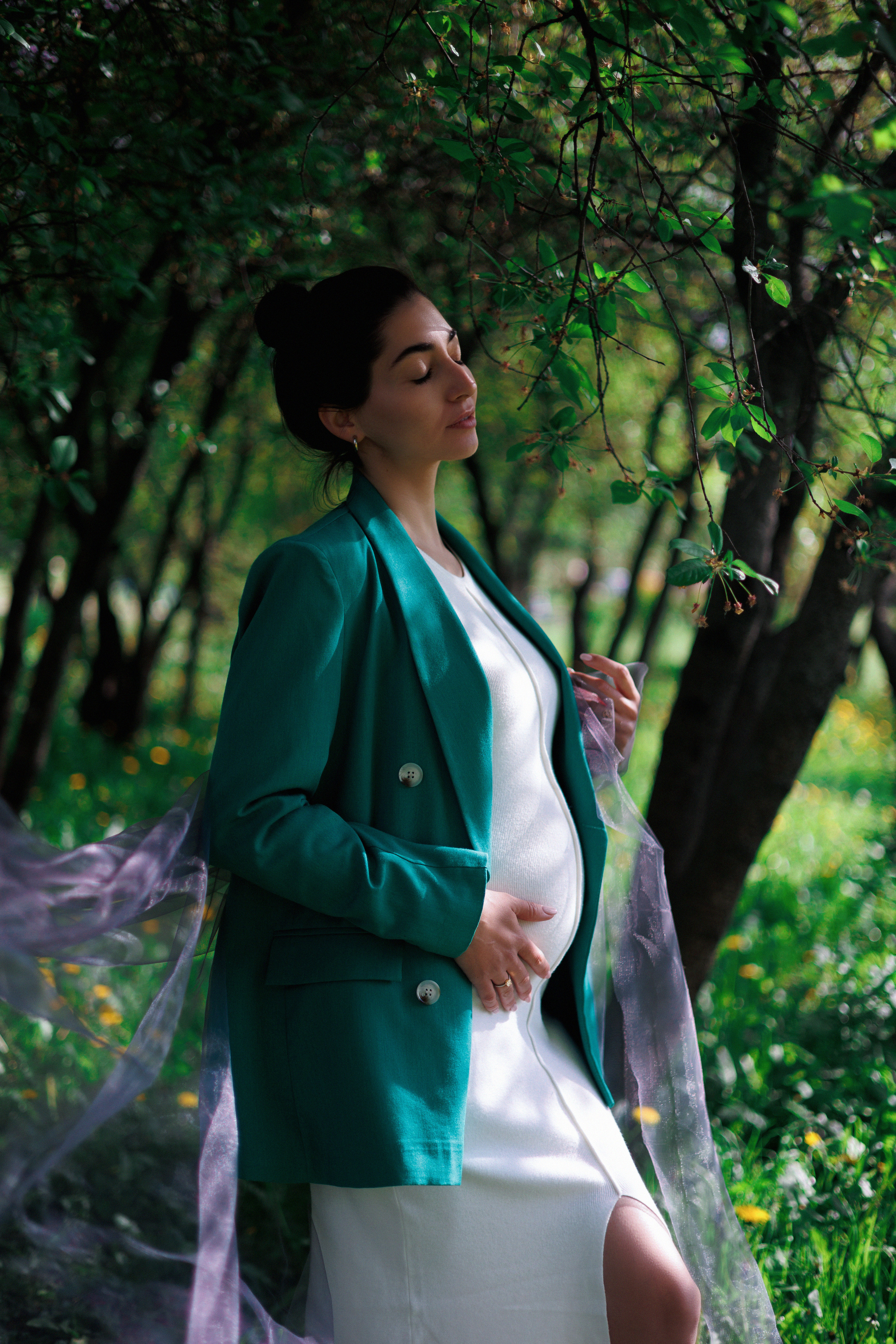 Анна. Съёмка беременности. Коломенское. Настя Оленченко, портретный/семейный фотограф на цифру и плёнку Москва