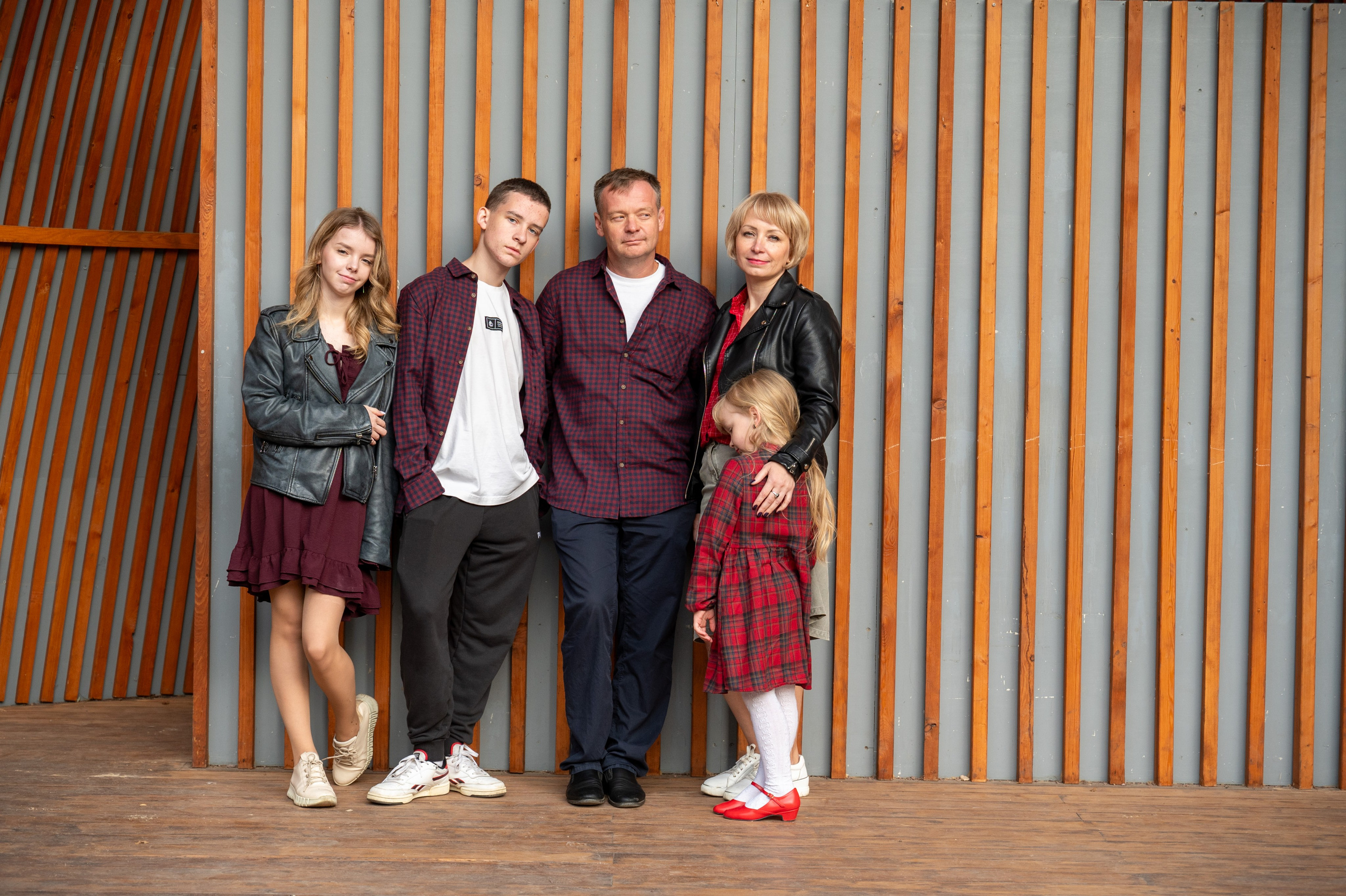 Фотосессия для семьи Кати. Школьный фотограф в Москве