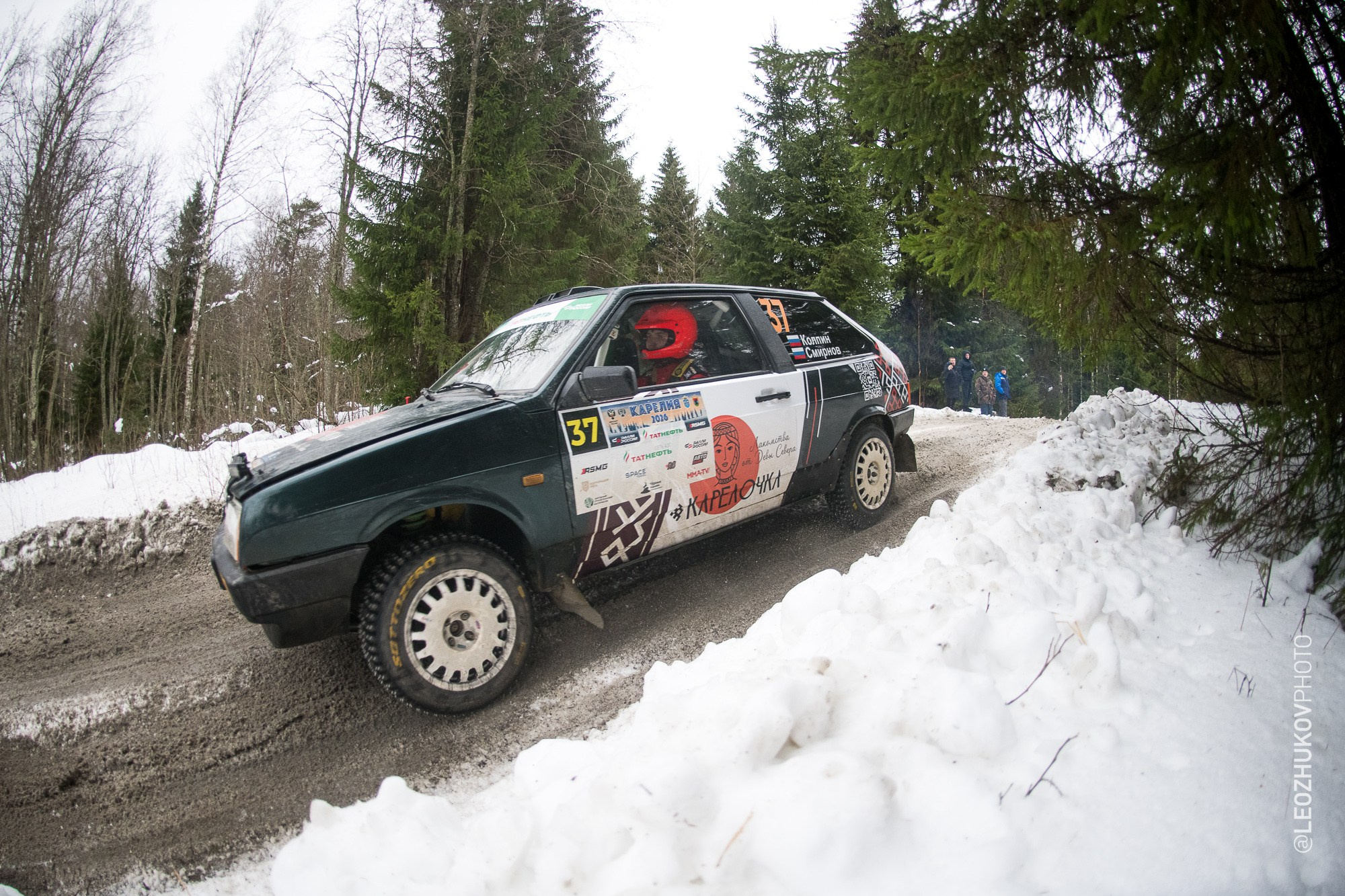 Rally Karelia 2026. Sports photographer Leonid Zhukov