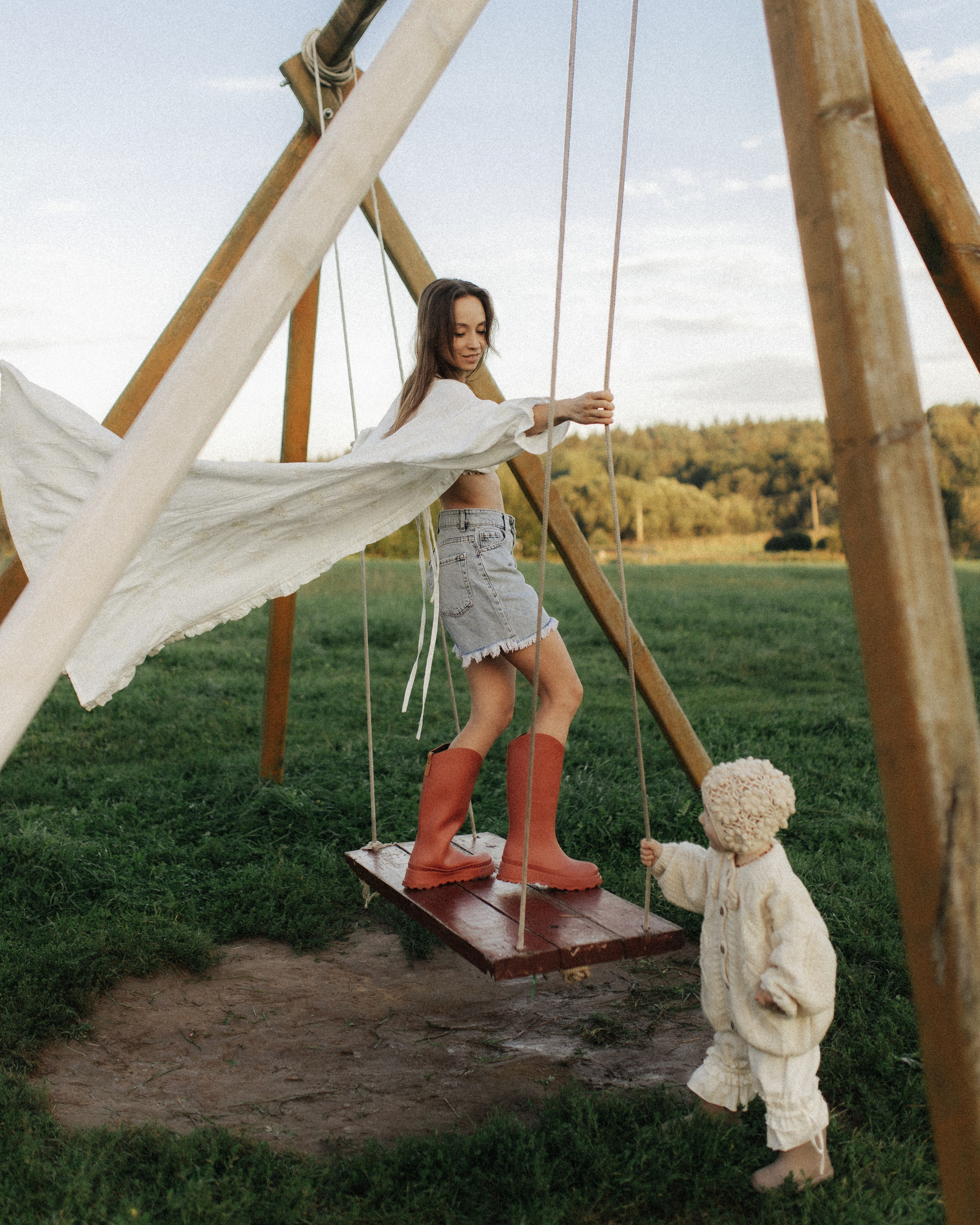 Маша Платон и Мира. Семейный фотограф в Москве Алина Савченко