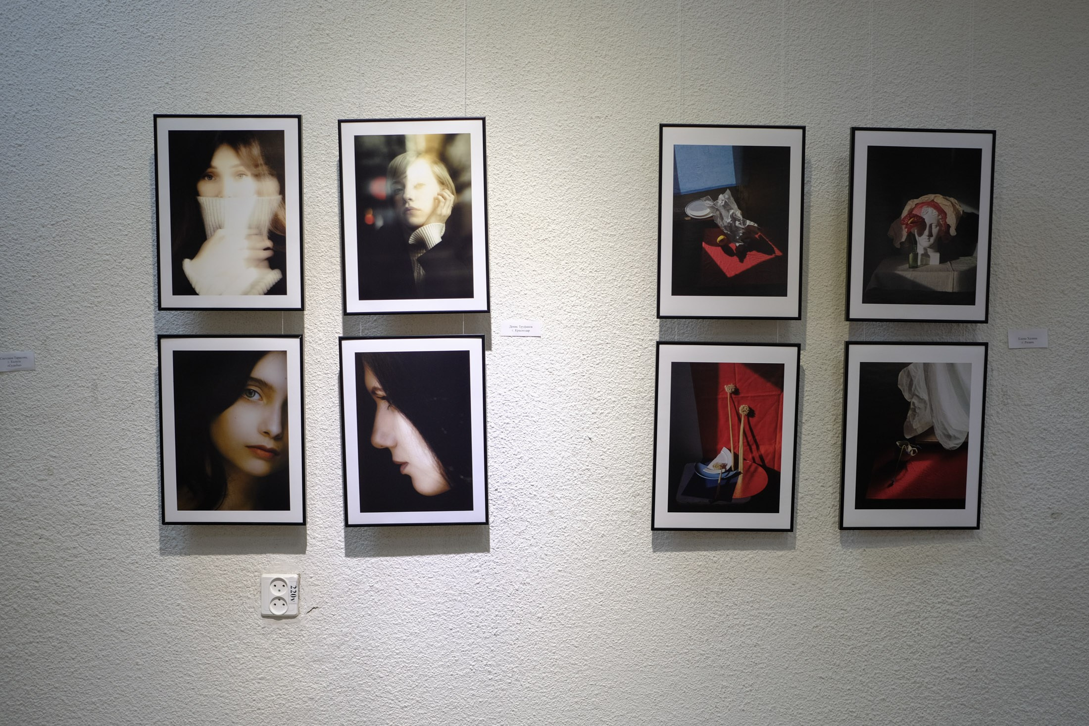 Состоялось открытие выставки «Тайная жизнь. Портрет и натюрморт». Фотограф Елена Хазина, Рязань