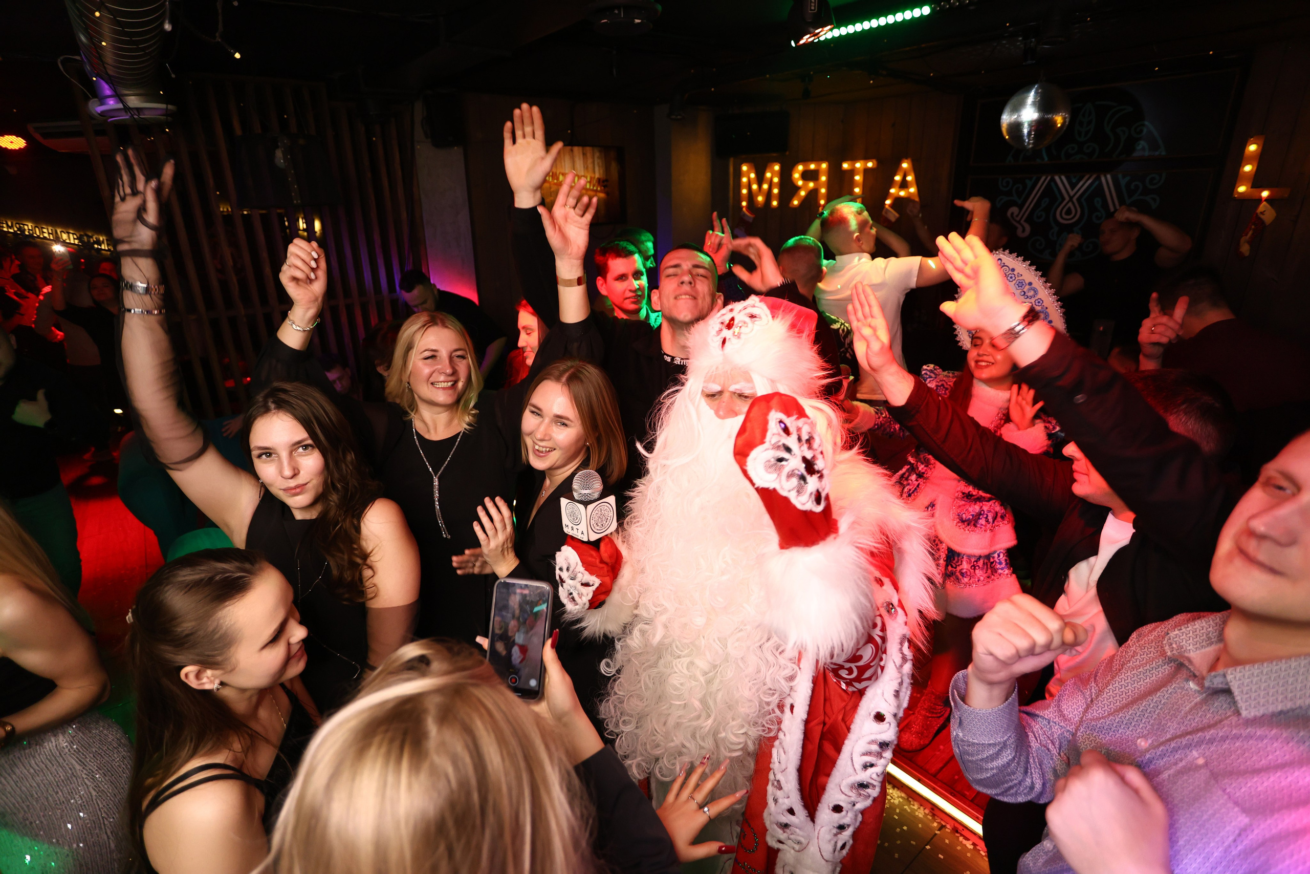 New Year 27-12-24. Мята Спортивная — Кальянная, караоке, бар в Минске