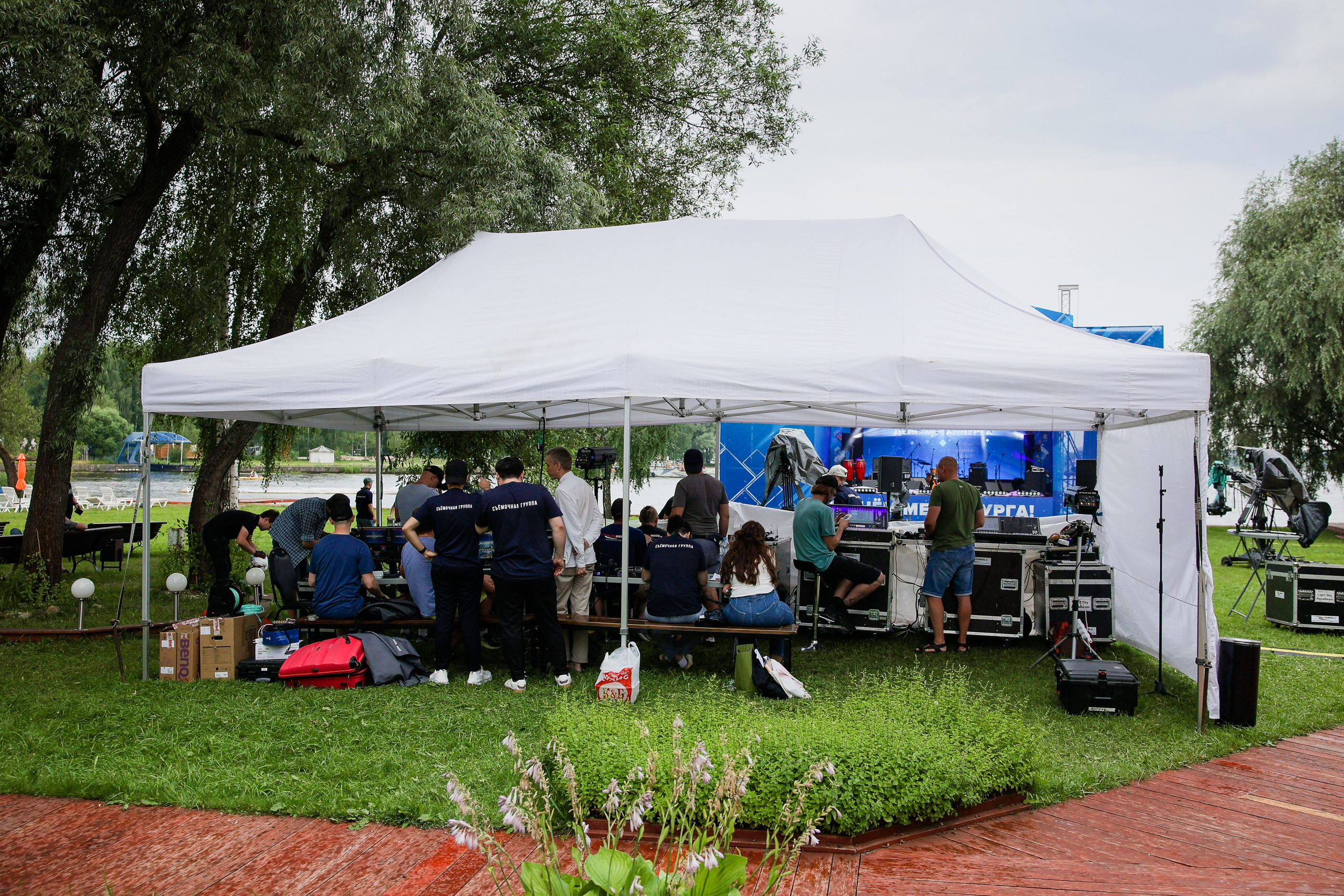 Backstage Чиж и Клава Кока. Фотограф Юрий Клим | Москва