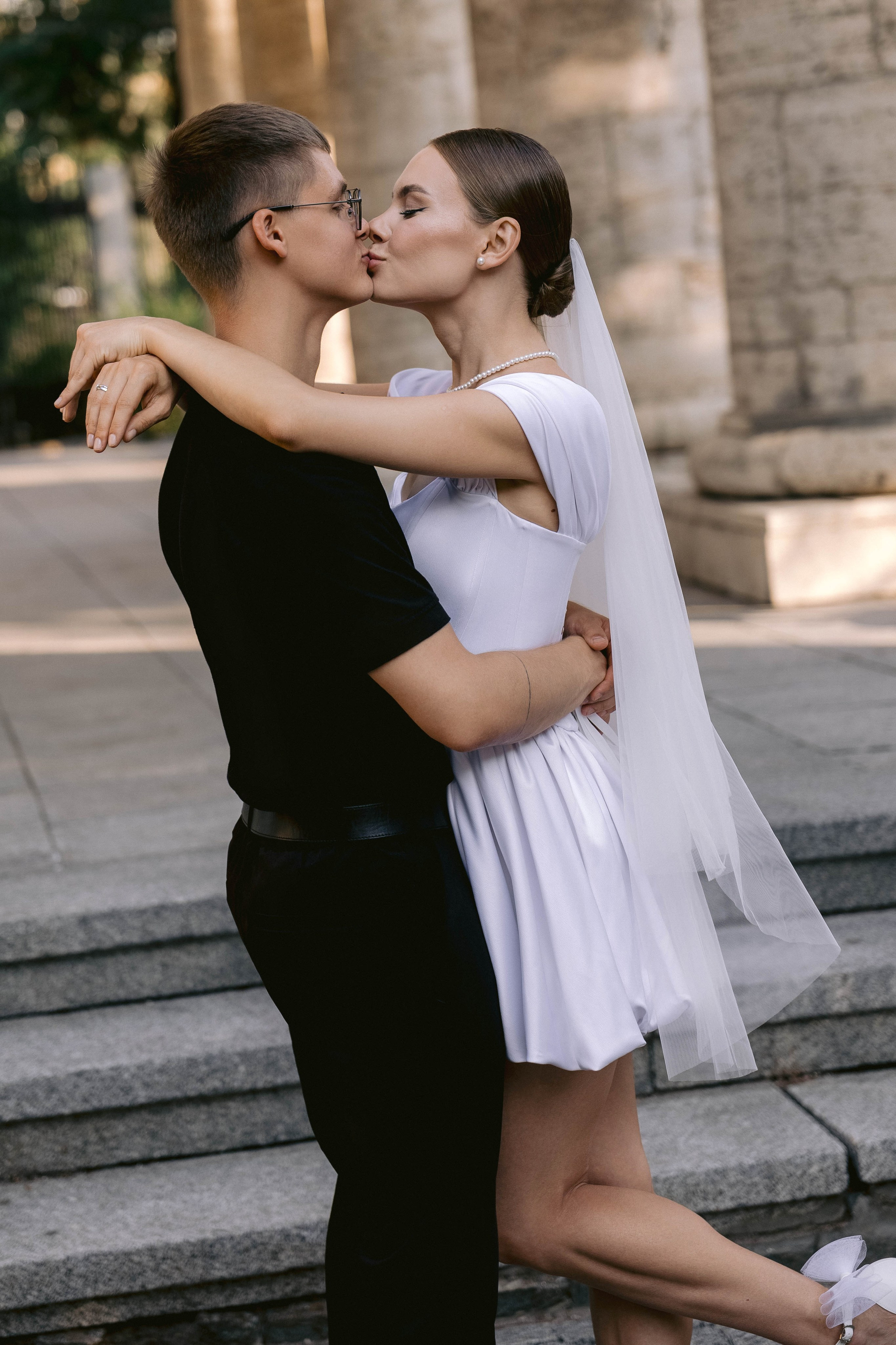 Татьяна, Вячеслав (Прогулка после ЗАГСа). Фотограф в Волгограде Кристина Прохоренко