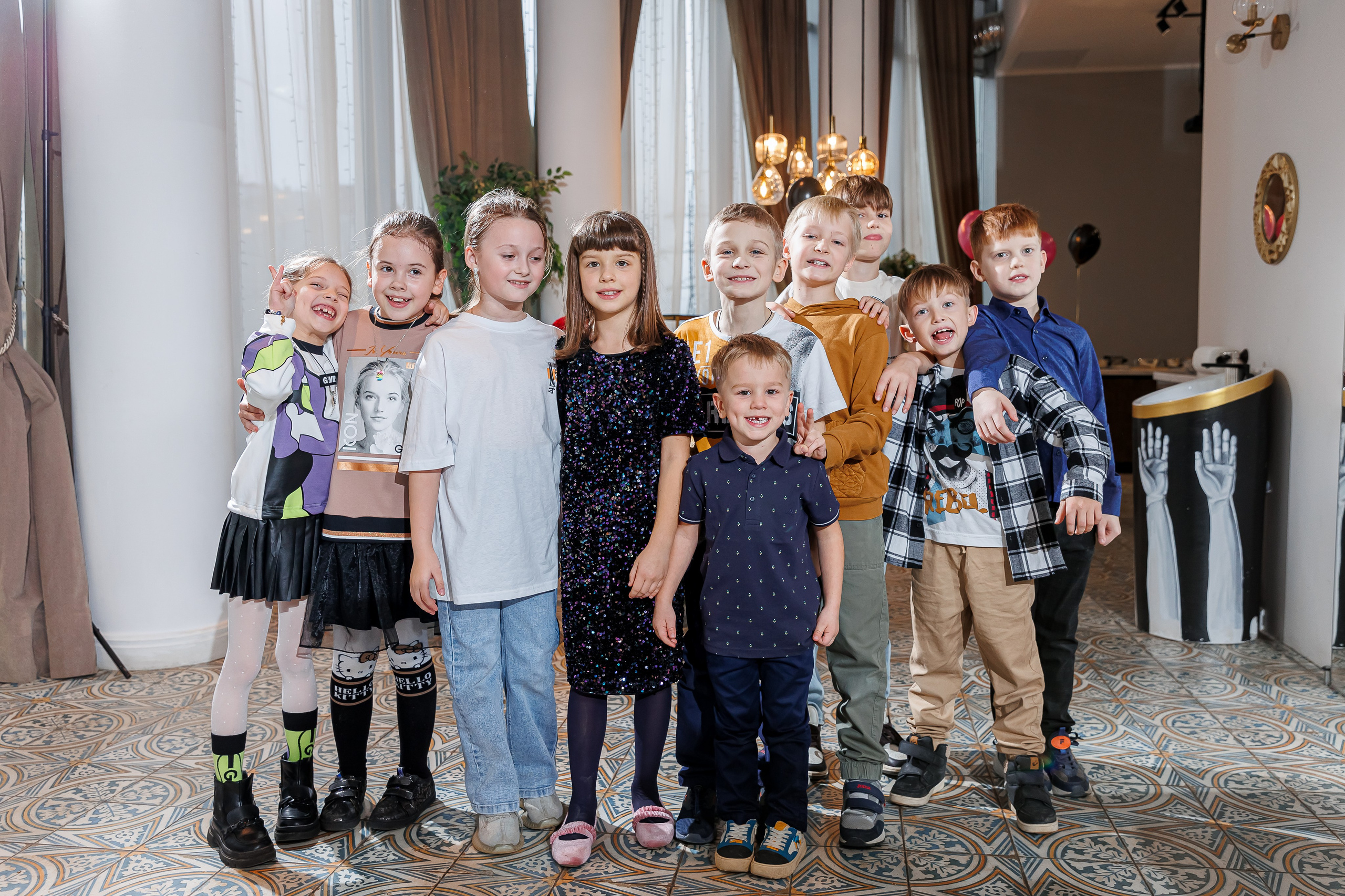 День рождения Насти «Венсдэй во Вкусотеррии». Семейный и детский фотограф Комина Елена, Власиха, Одинцово