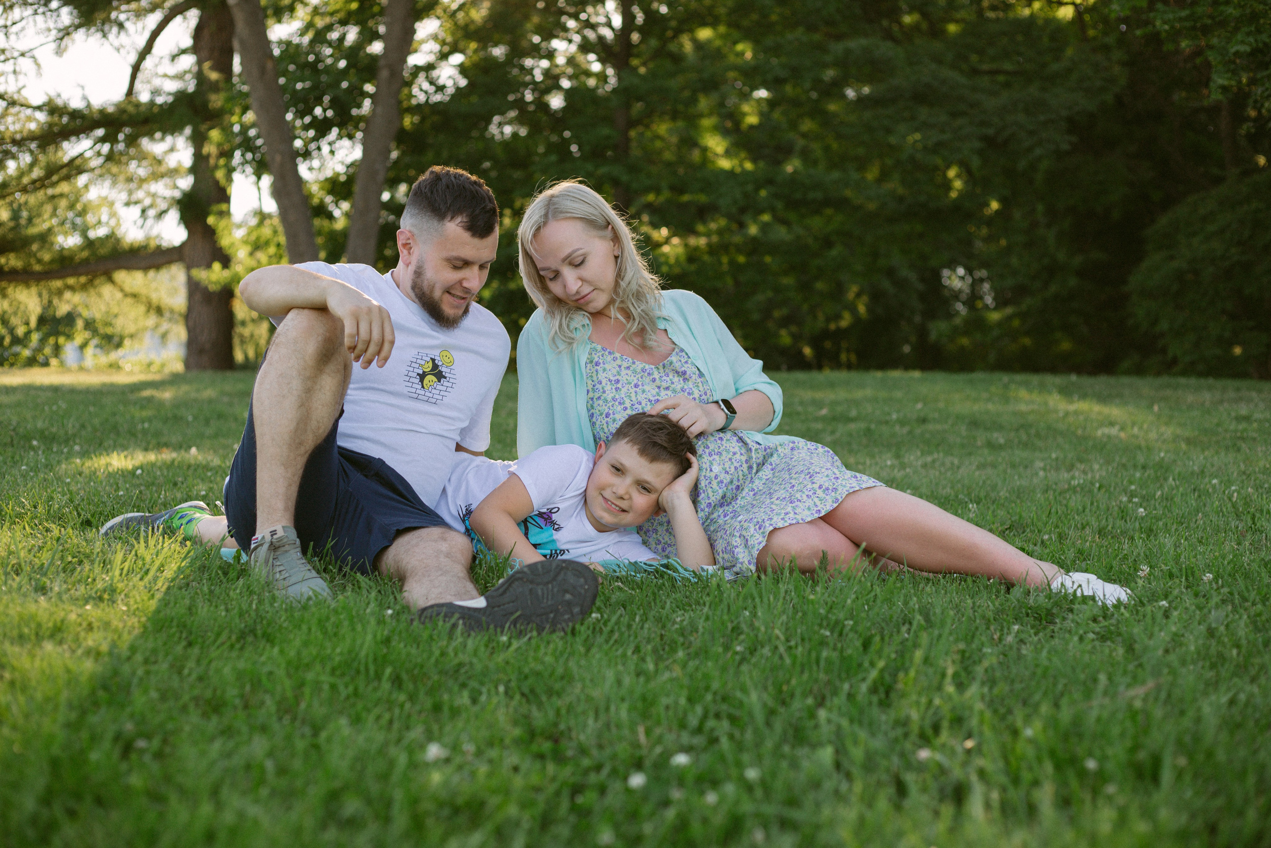 Мария и семья. Фотограф Москва и Санкт-Петербург
