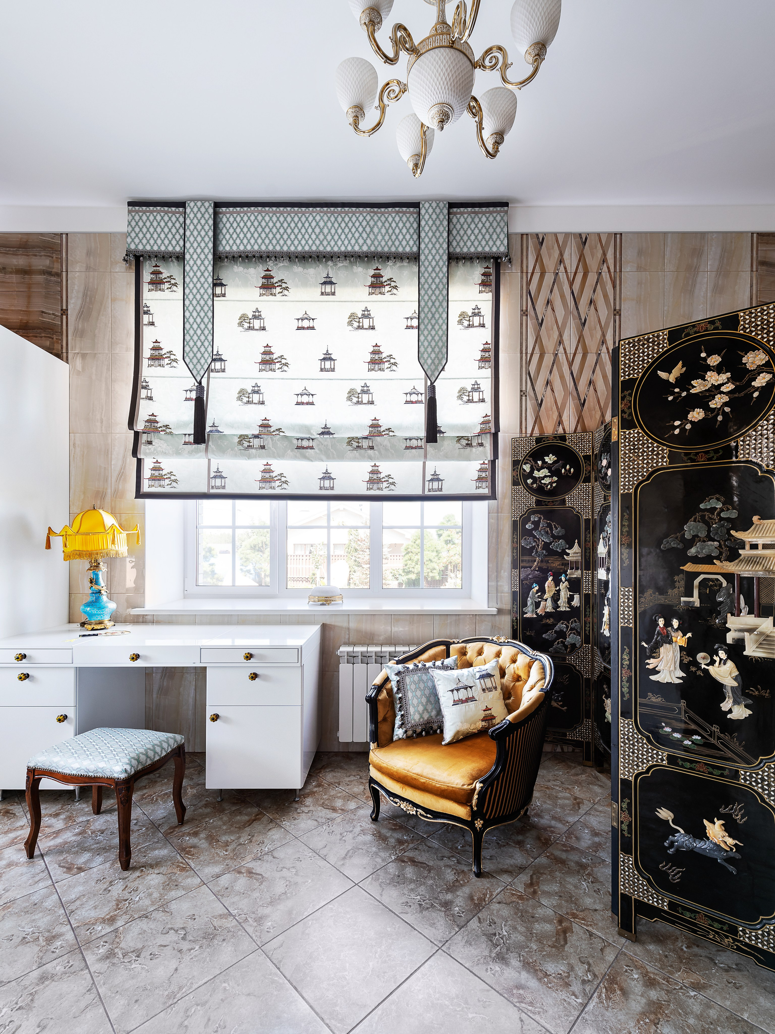 Шторы в Загородном доме | Жанна Слобожанина