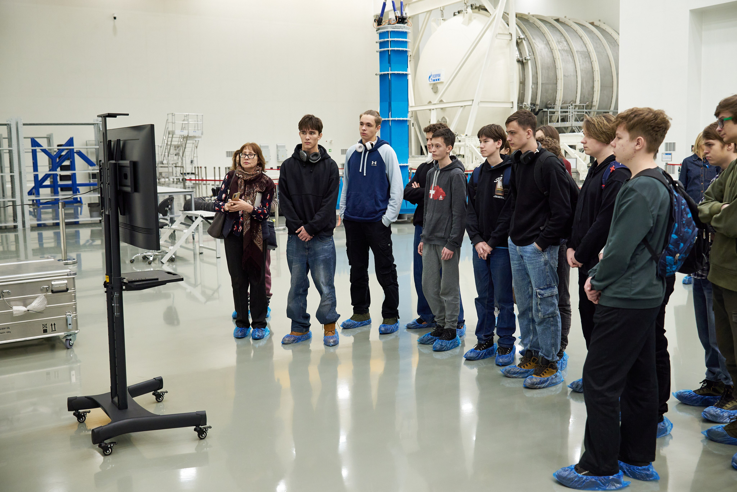 Экскурсия в «Газпром Космические системы». Фотограф Щёлково