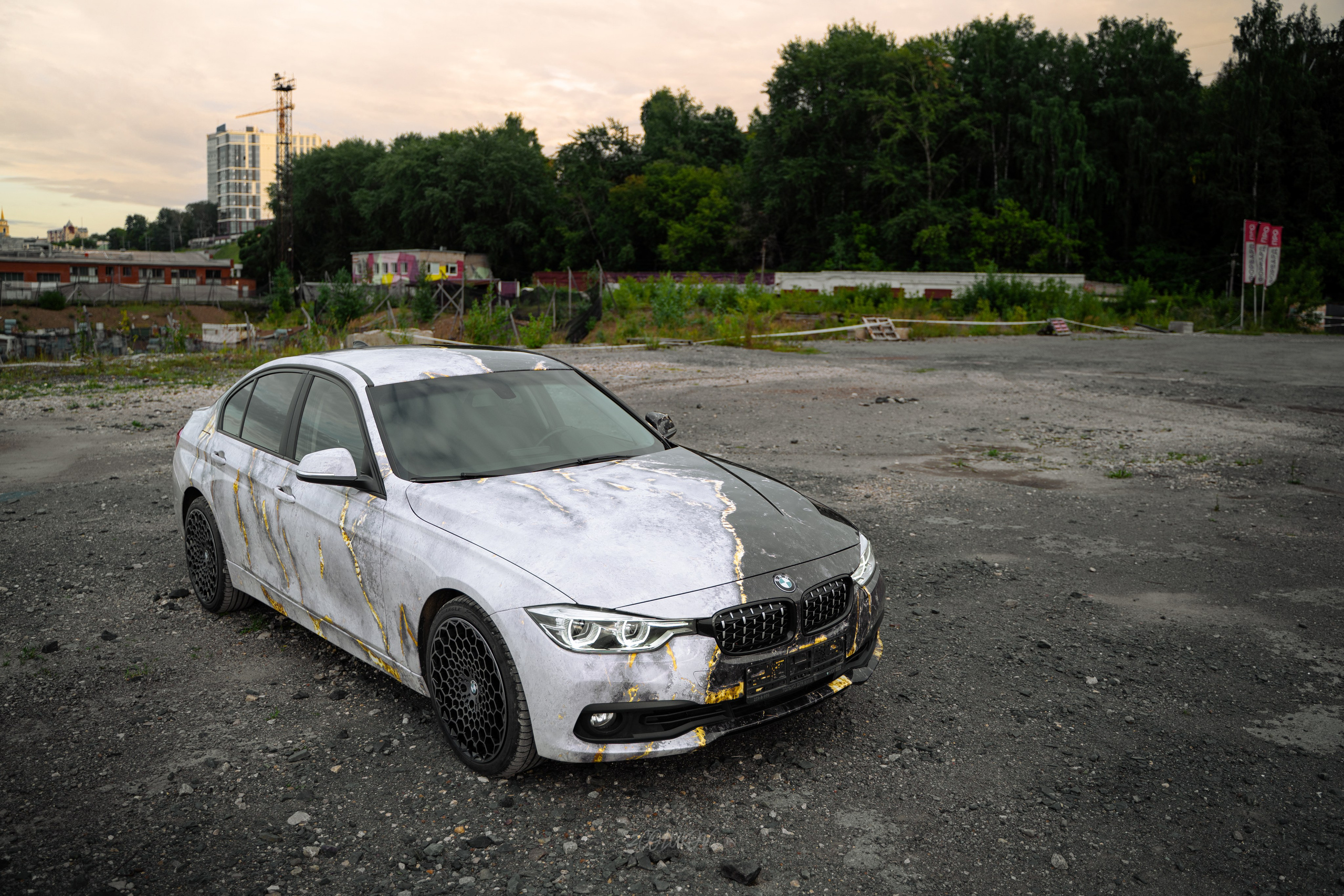 BMW 3-series. Автомобильный фотограф и видеограф в Санкт-Петербурге I 2golukov prod