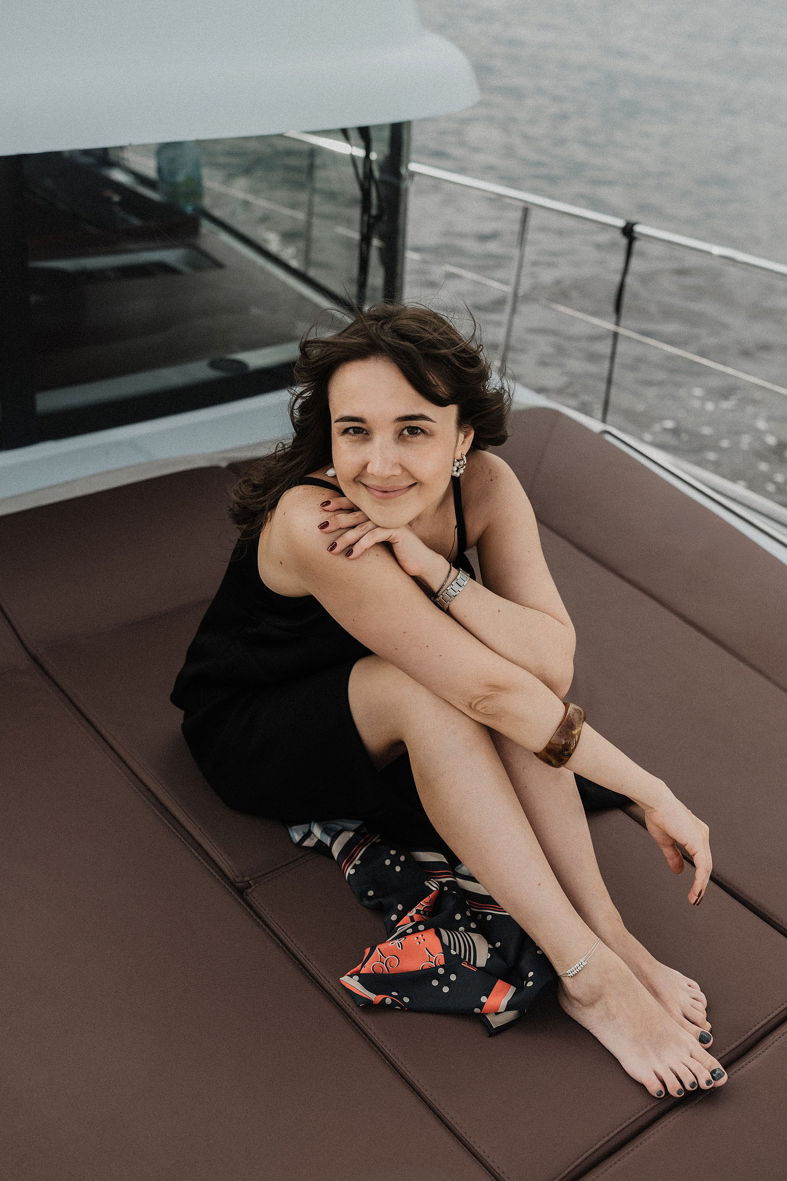 Девичник на яхте. Фотограф в Москве Ангелина Ким