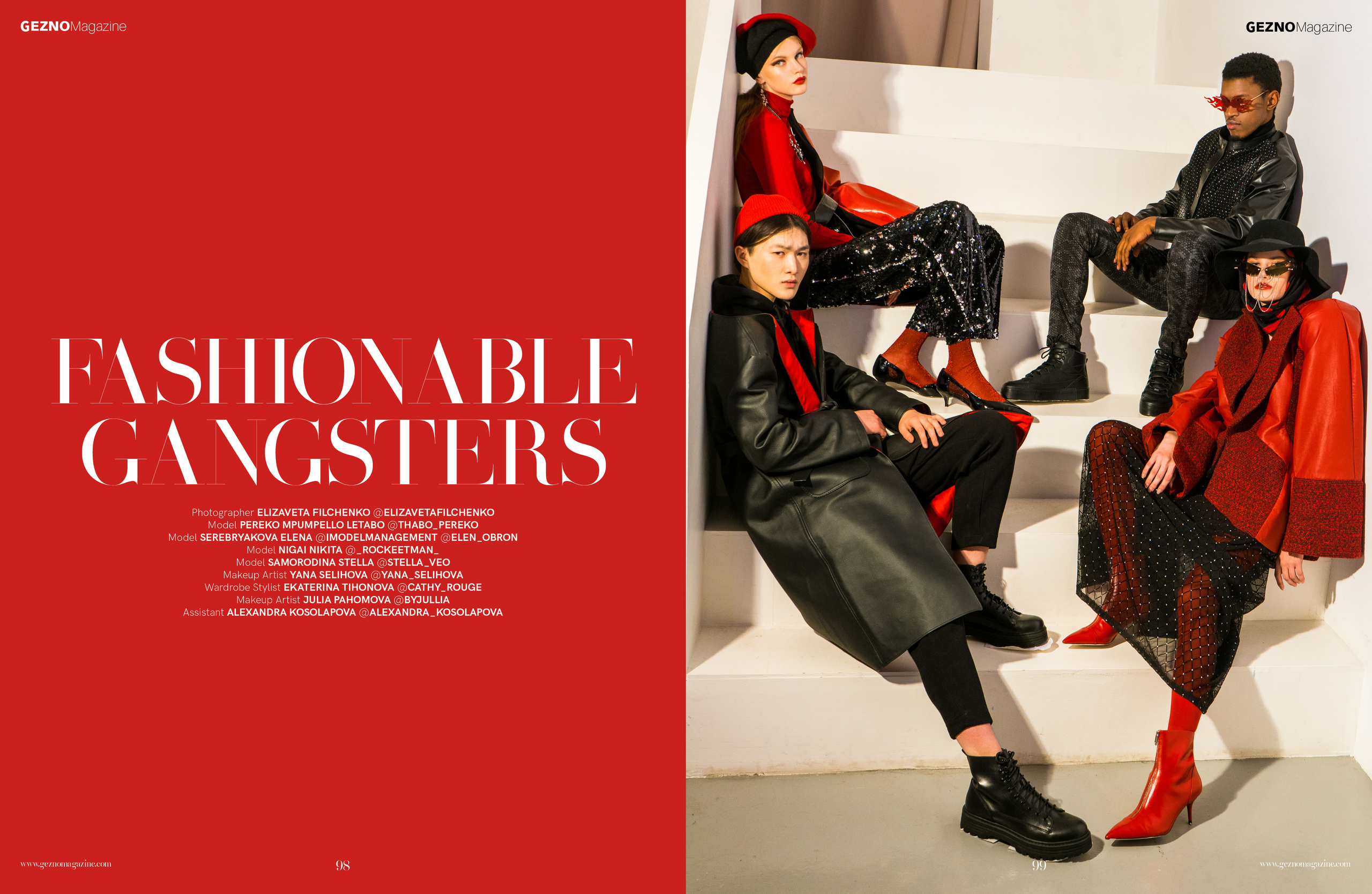 GEZNO Magazine. Elizaveta Filchenko. Fashion-photographer and director