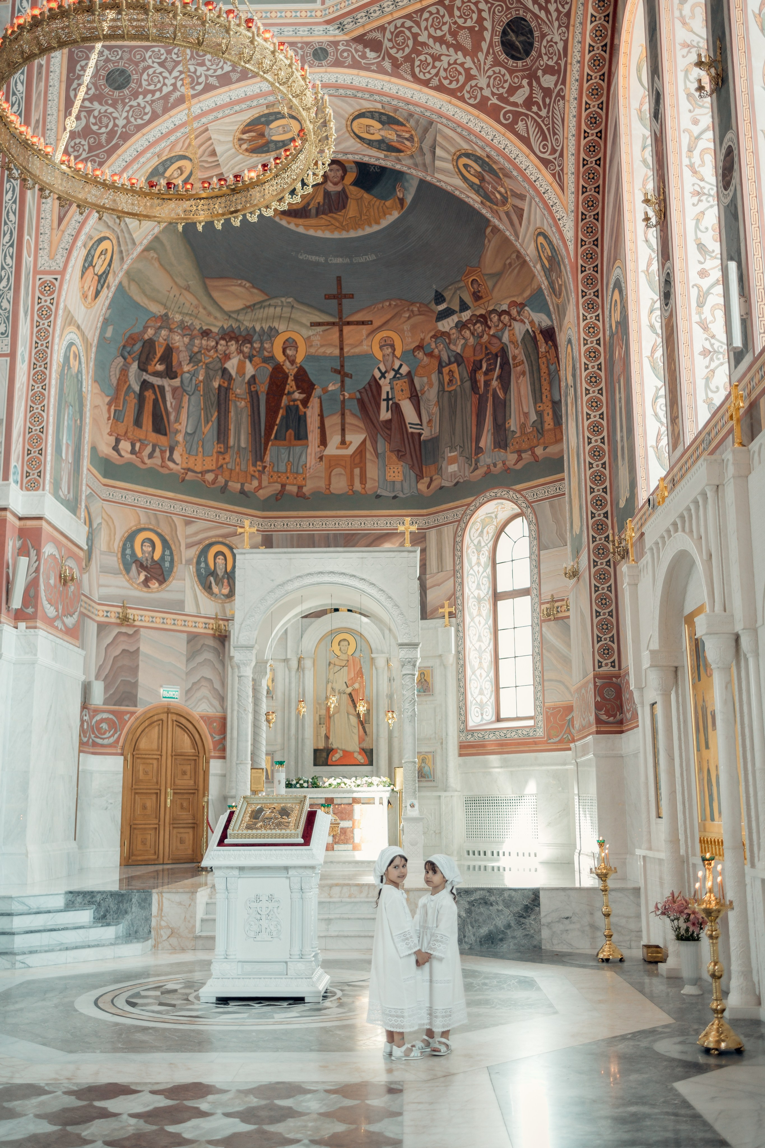 Крещение Татьяны и Анастасии. Photograph Svetlana Volkova