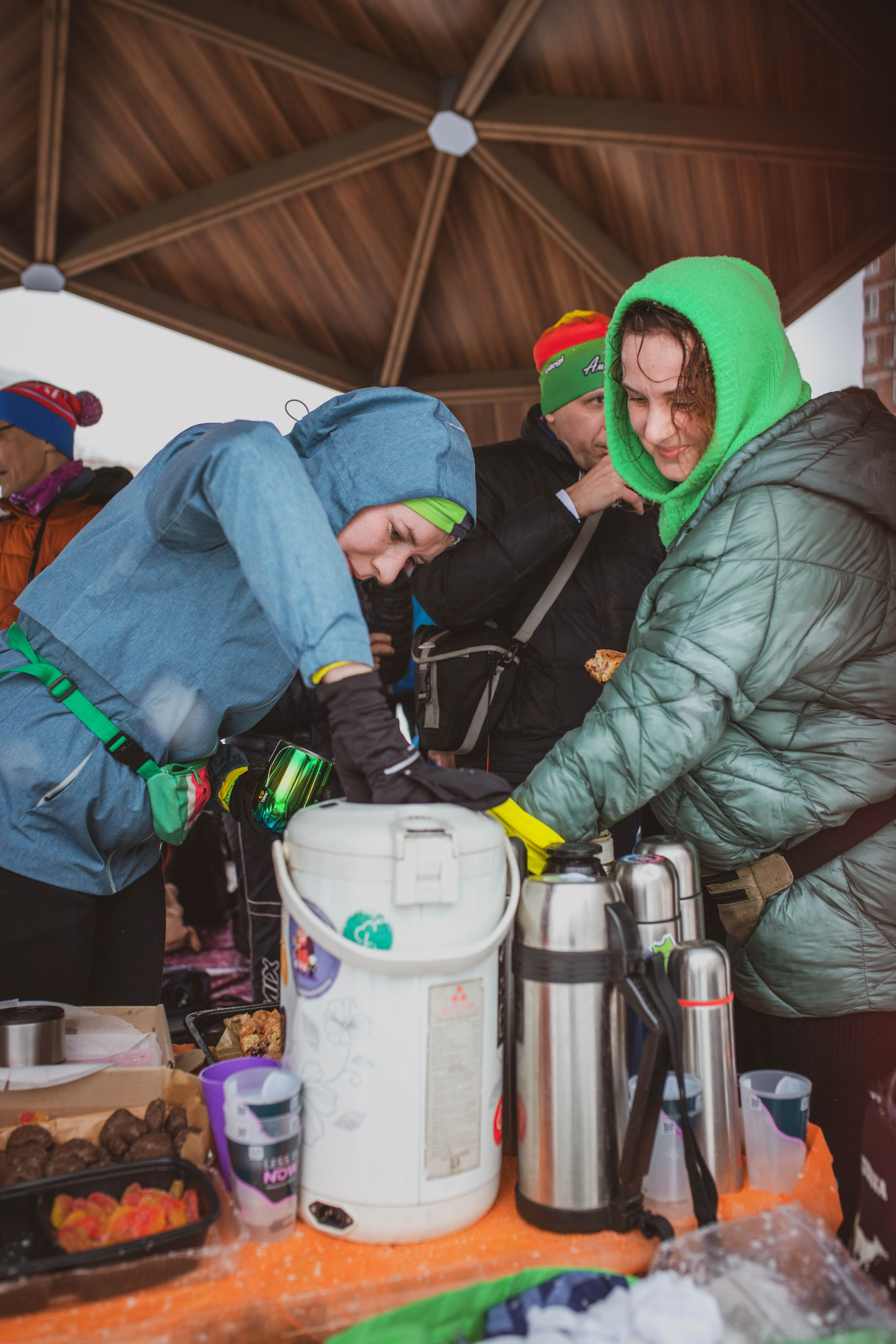 Снежные 5 Верст Бабушкинская. Александра Мельниченко/ Бегающий фотограф