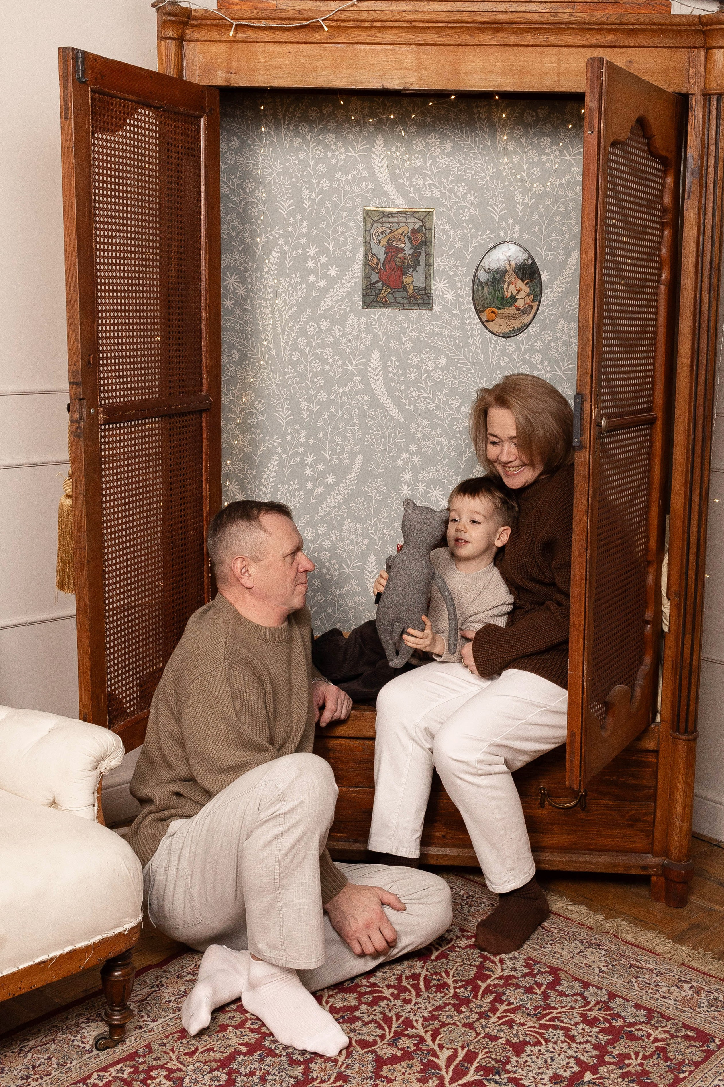 Рождественская семейная история. Свадебный и портретный фотограф Соломко Диана