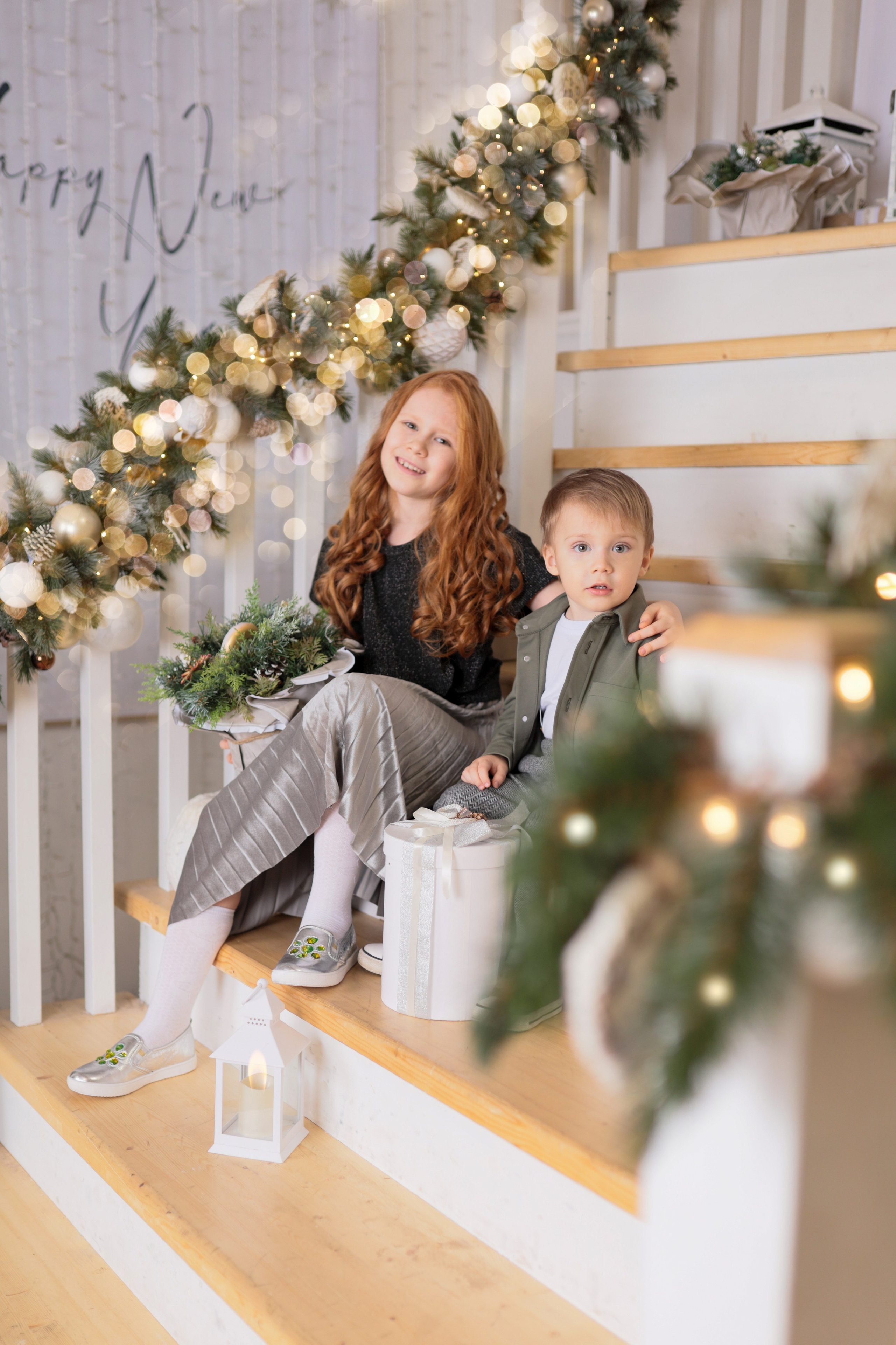 Новогодние съемки. Детский фотограф из Санкт-Петербурга Кристина Розанова