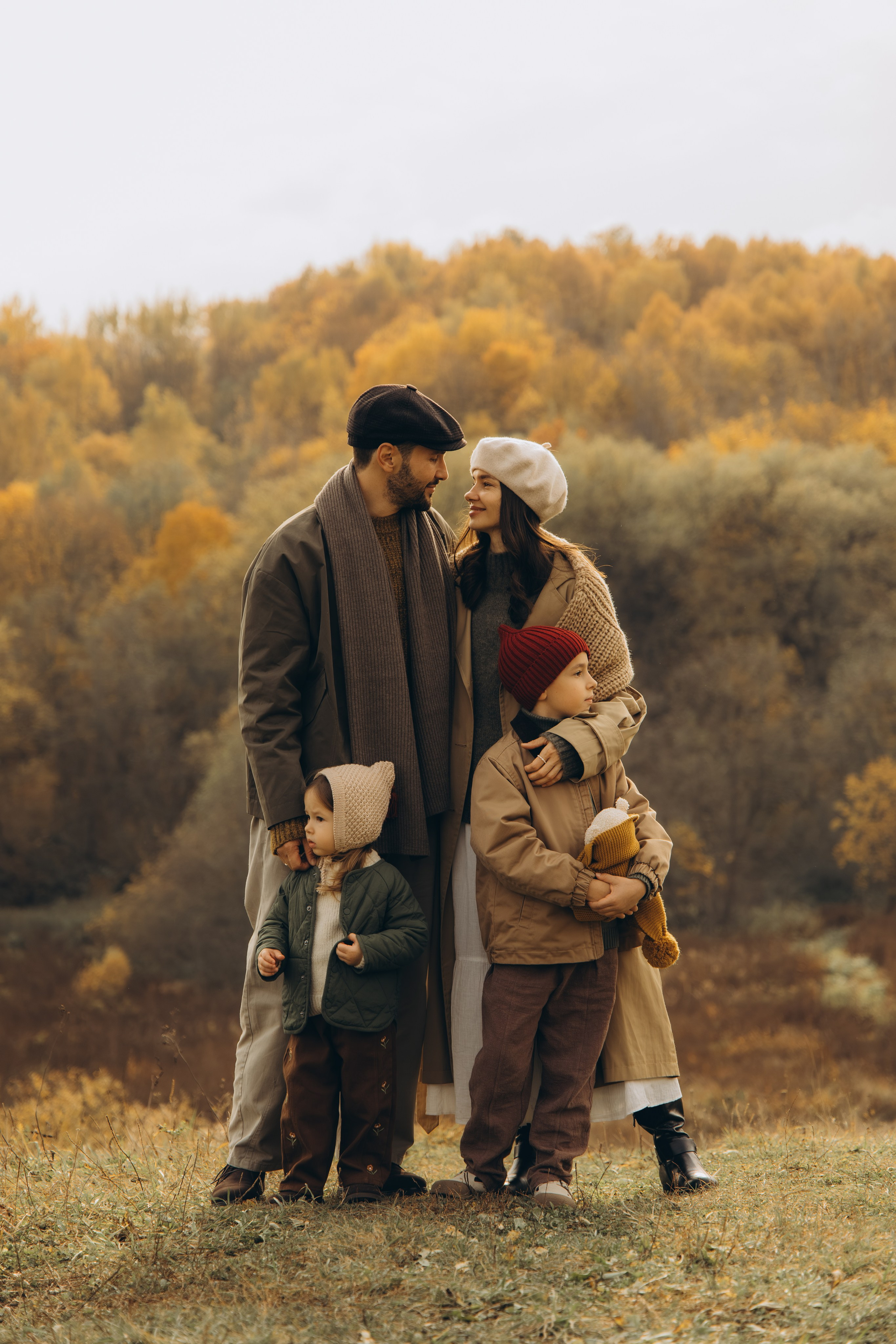 Теплая осенняя история. Семейный фотограф в Москве Лоншакова Кристина