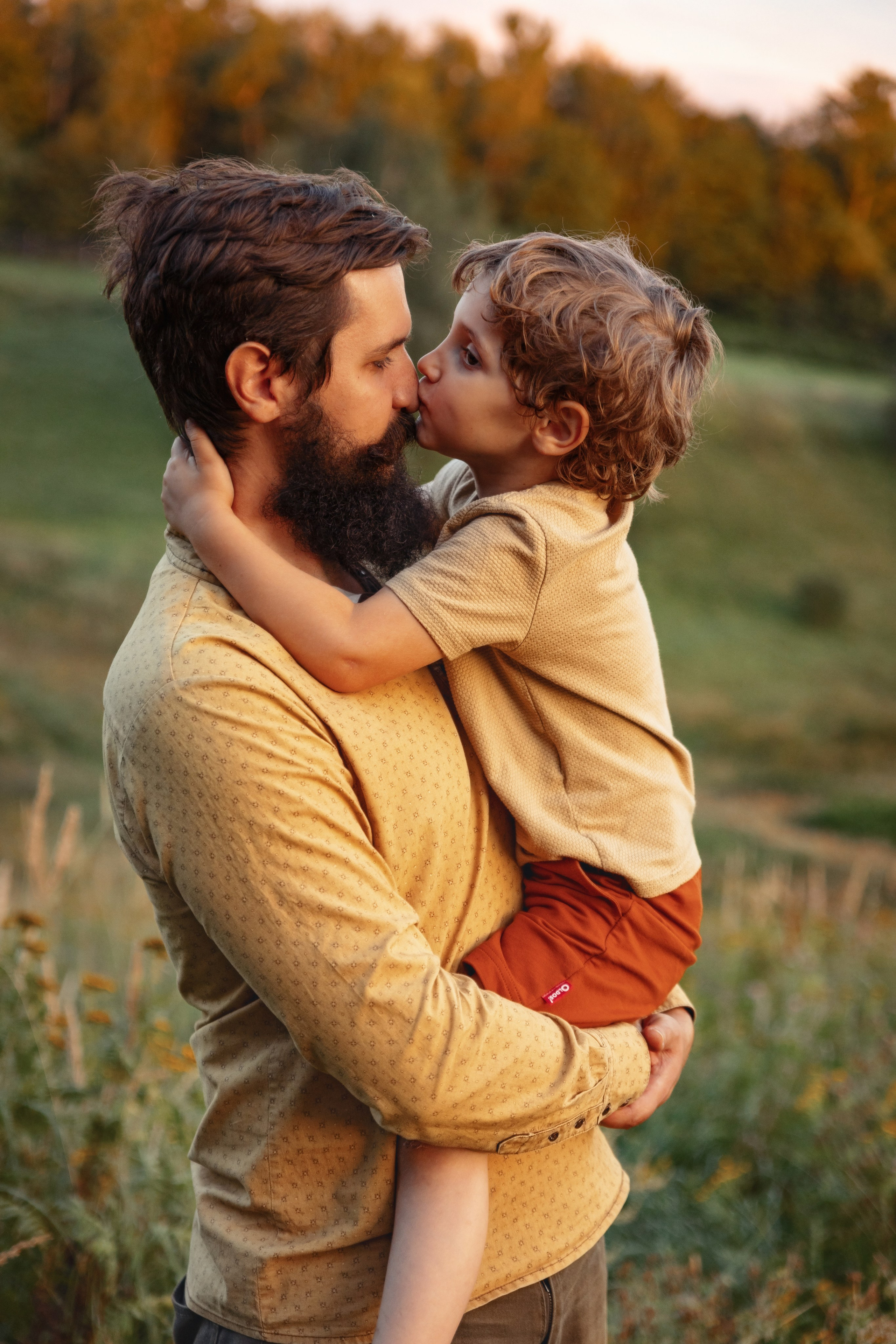 Семейная съемка в парке. Семейный фотограф в Москве Трубинова Екатерина