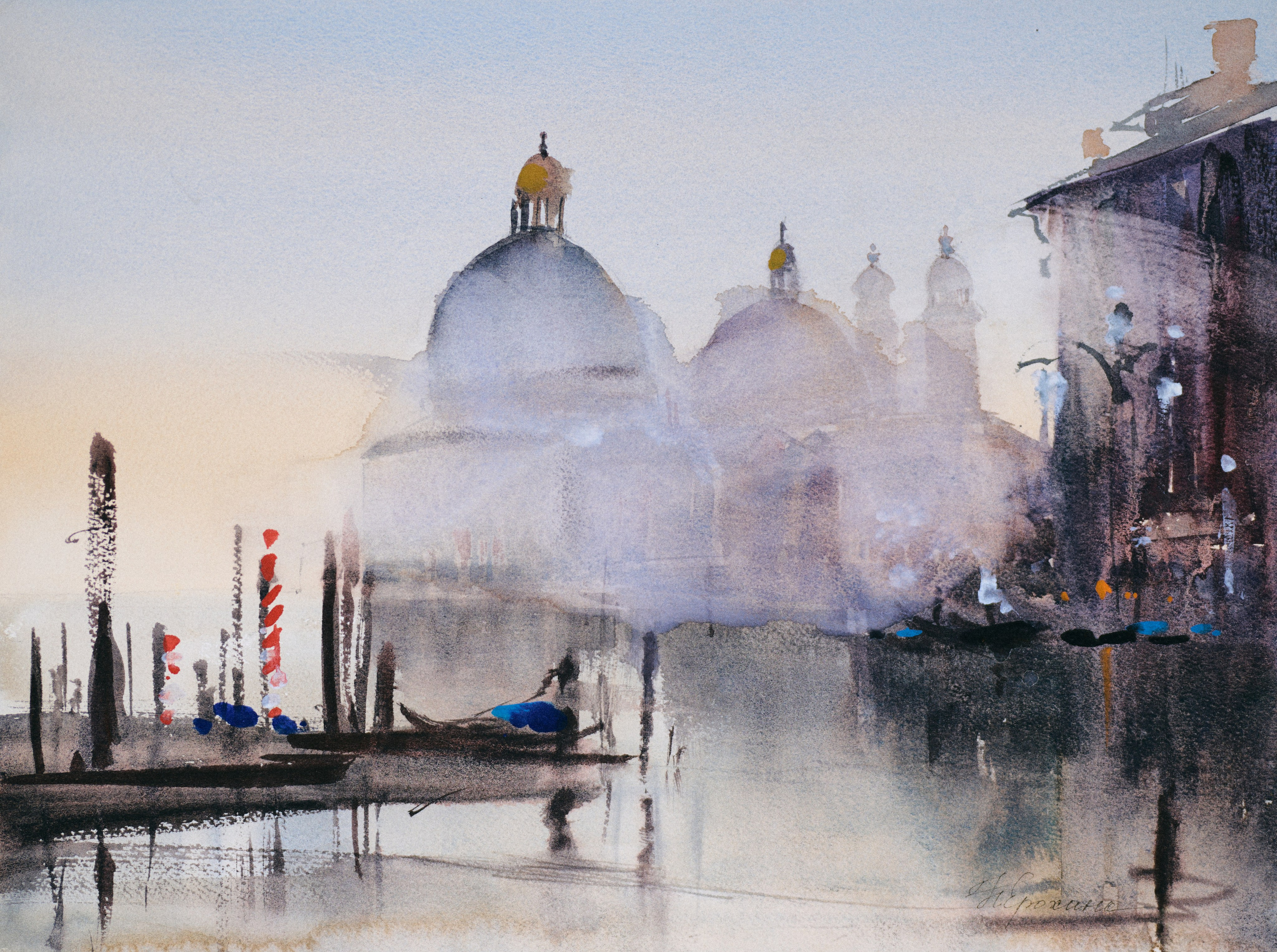 Венеция 2 серии работ ИТАЛИЯ (30×40 см) 6 000 р. ГАЛЕРЕЯ
