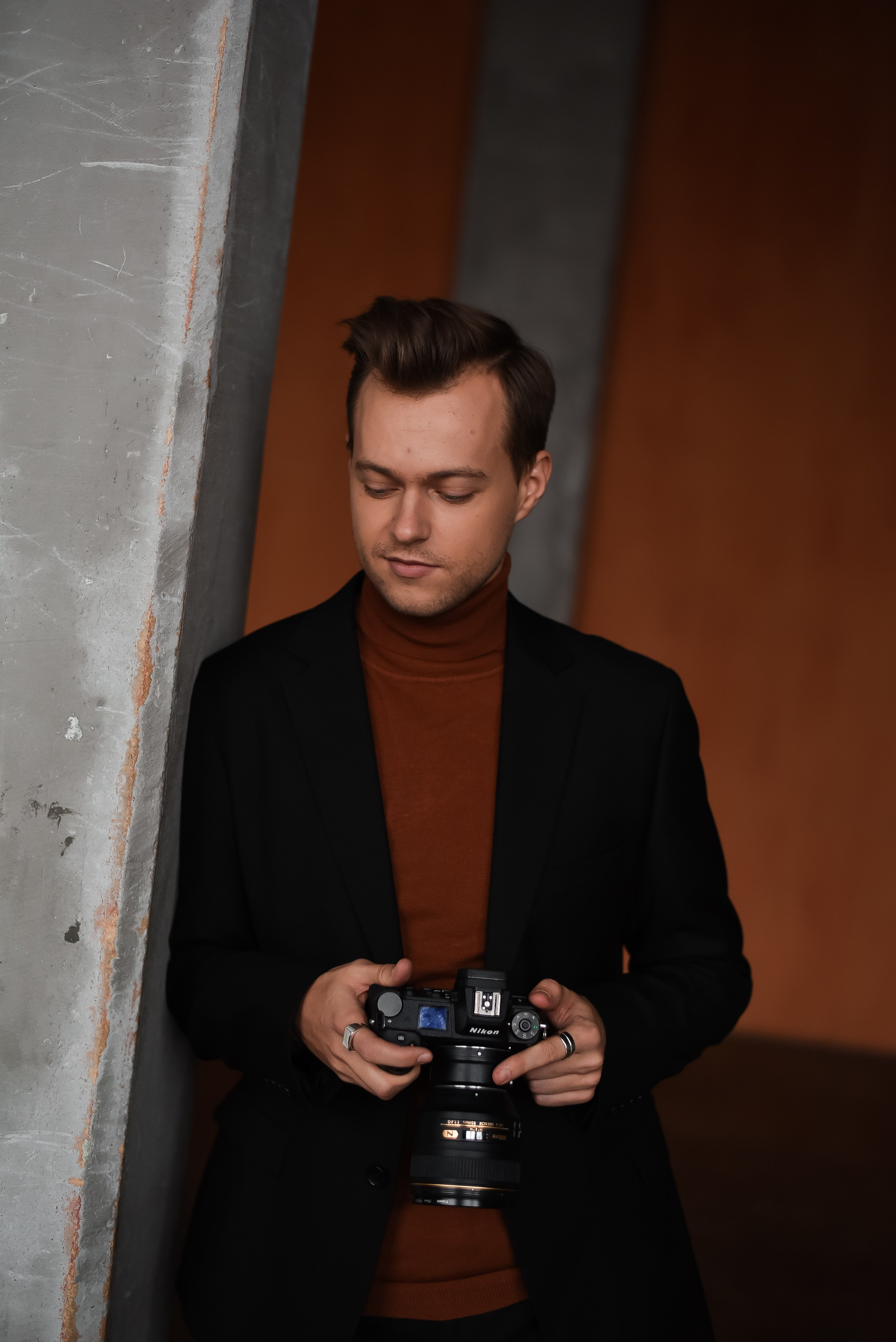 Мужской портрет. Контент фотограф в Москве Лихачева Ксения