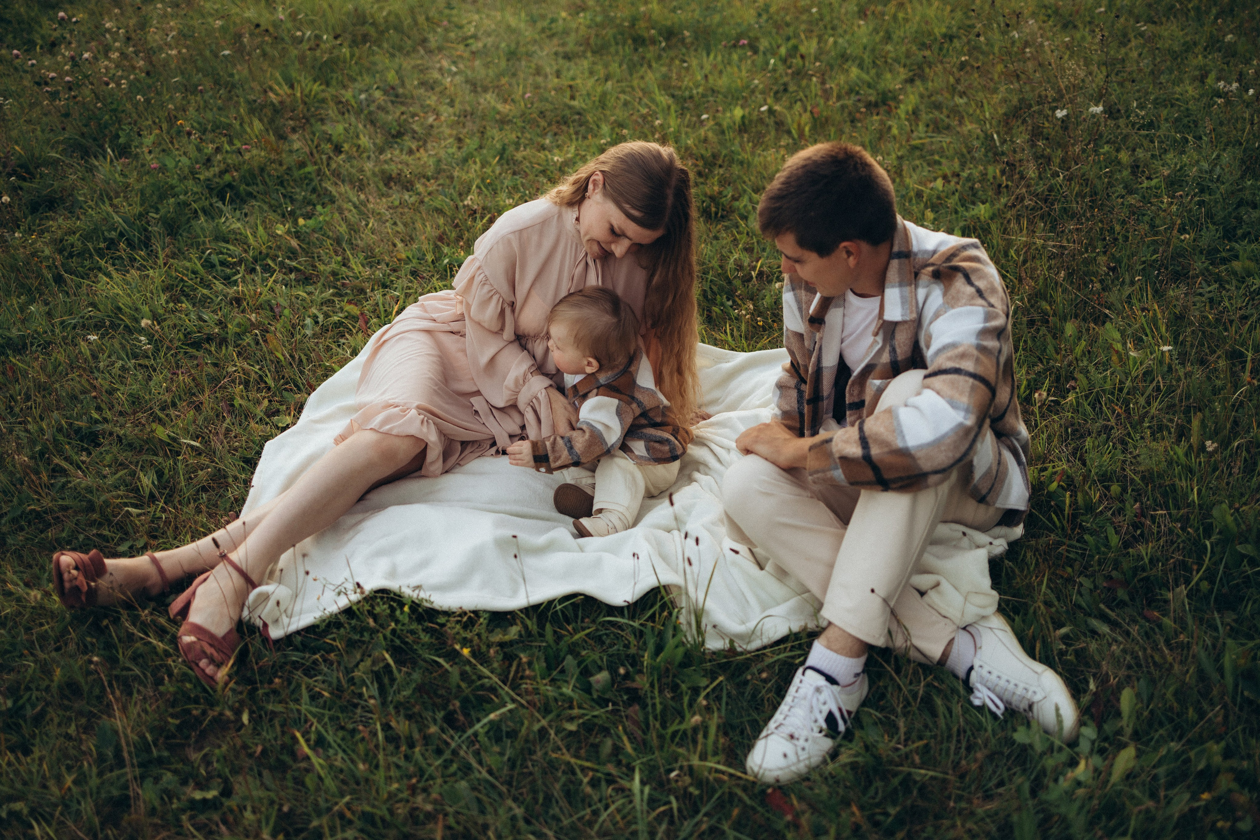 Про маленького Макара, его маму и папу 😊. Фотограф Елена Рябцева