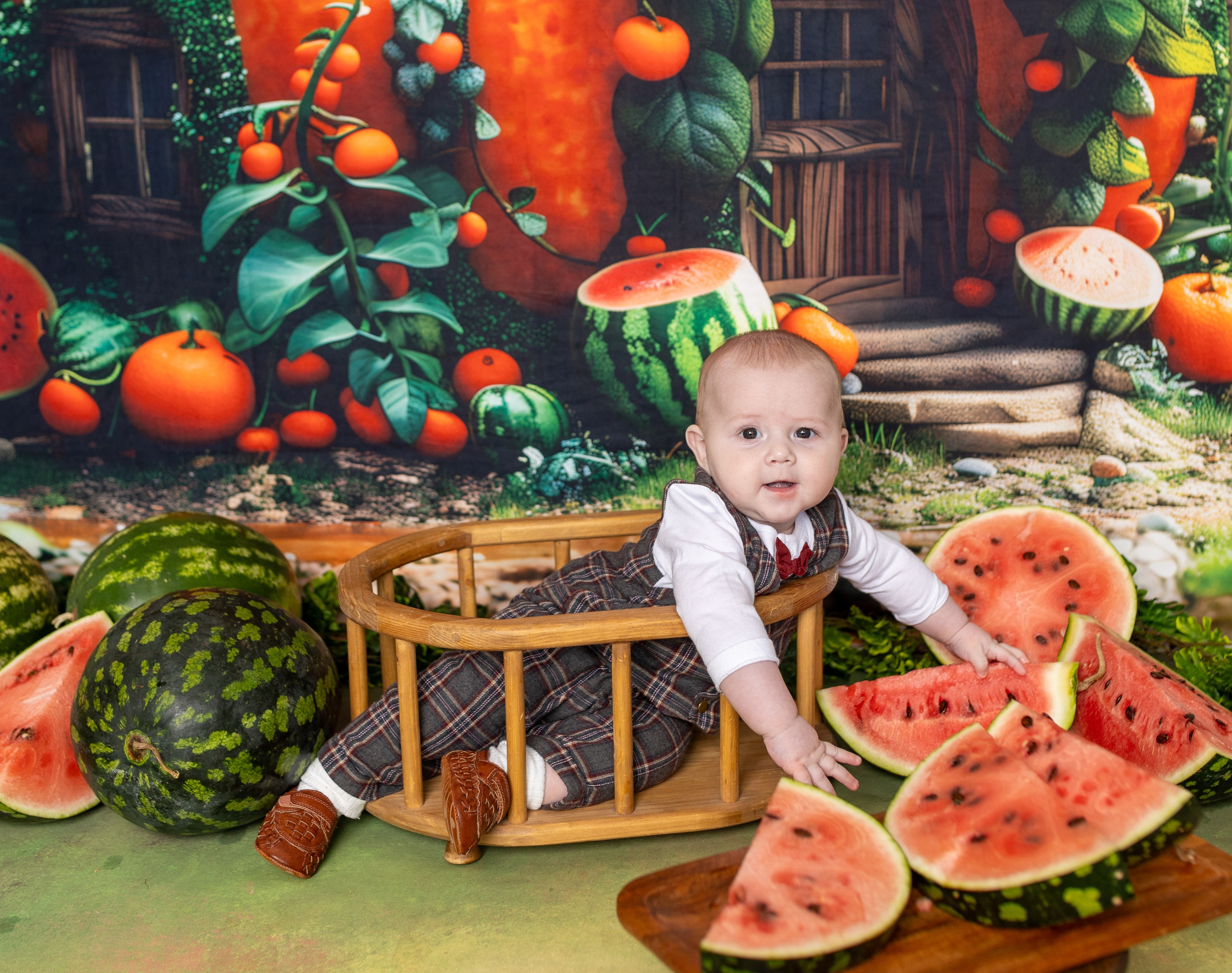 Тыквенно-арбузные фотодни. Фотограф новорожденных. Детский и семейный фотограф Марьяна Юдина