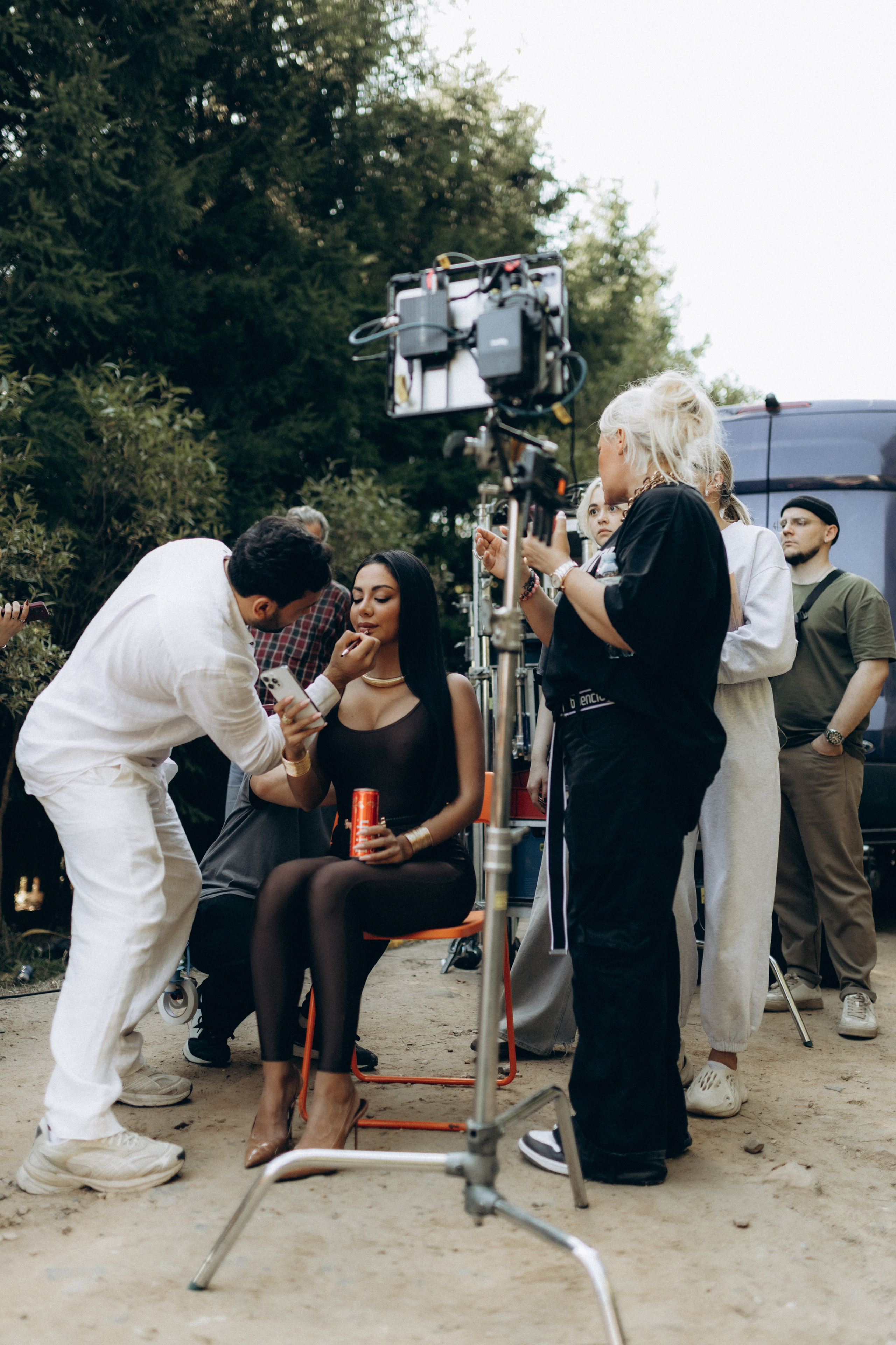 Jannet — балалайка (бэкстейдж к клипу). Фотограф НОГИНСК, Москва, Анастасия Белая