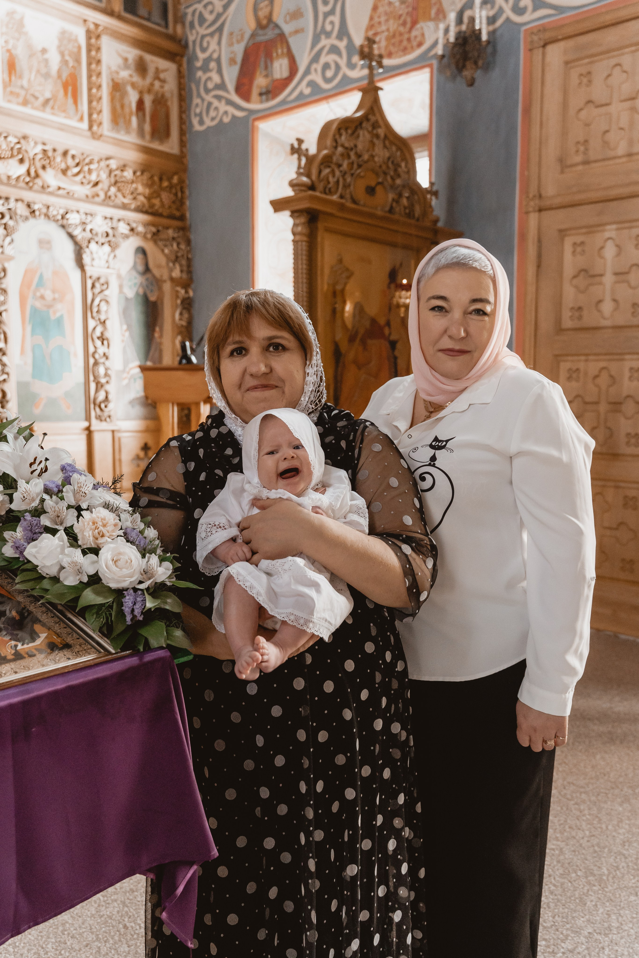 Крещение Таисии. Свадебный фотограф Юлия Копылова