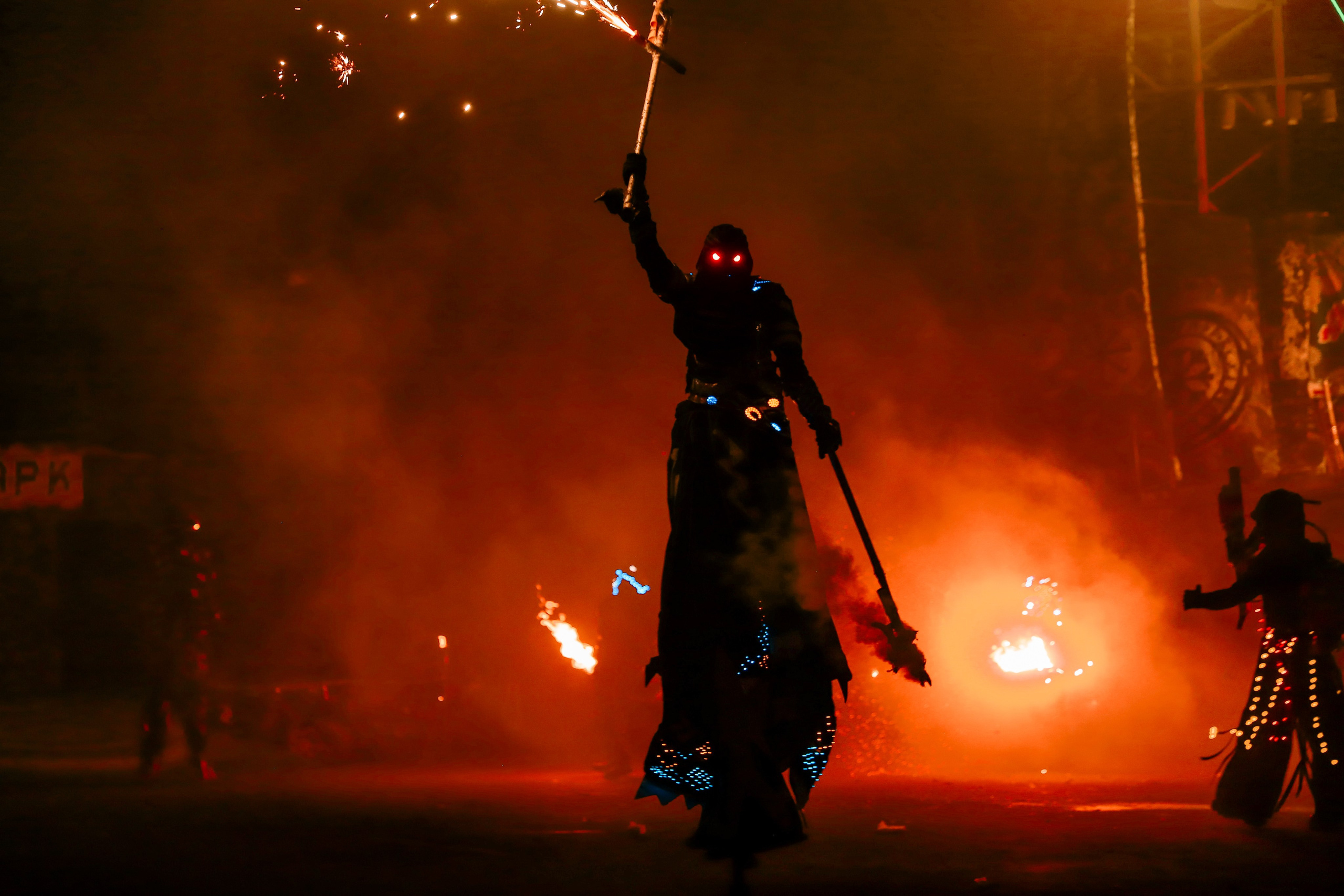 Вселенский фестиваль огня мастера Панина 2024, Москва