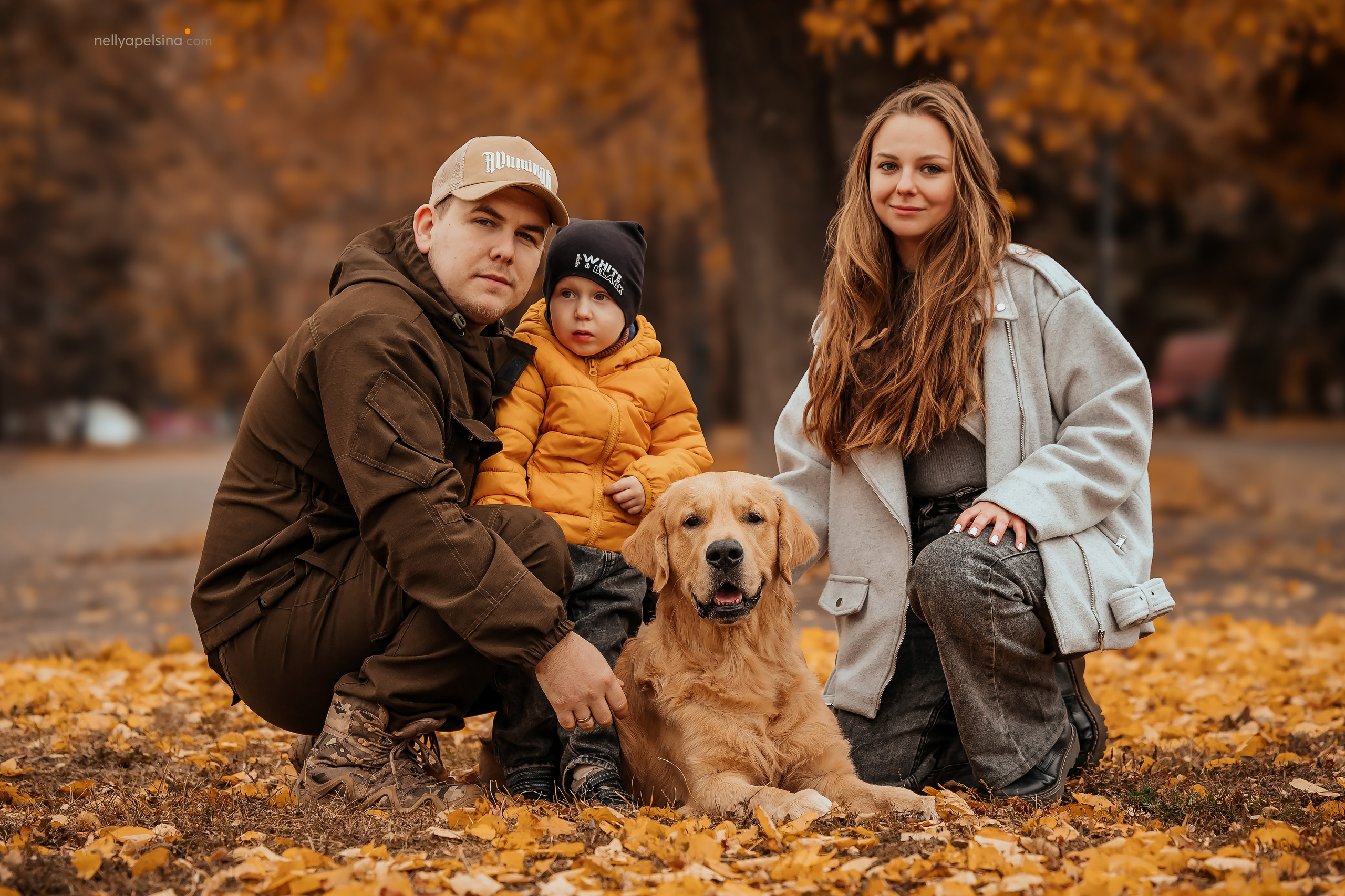 Настя, Дима, Олег и Арчи. Фотограф Нелли Самойлова