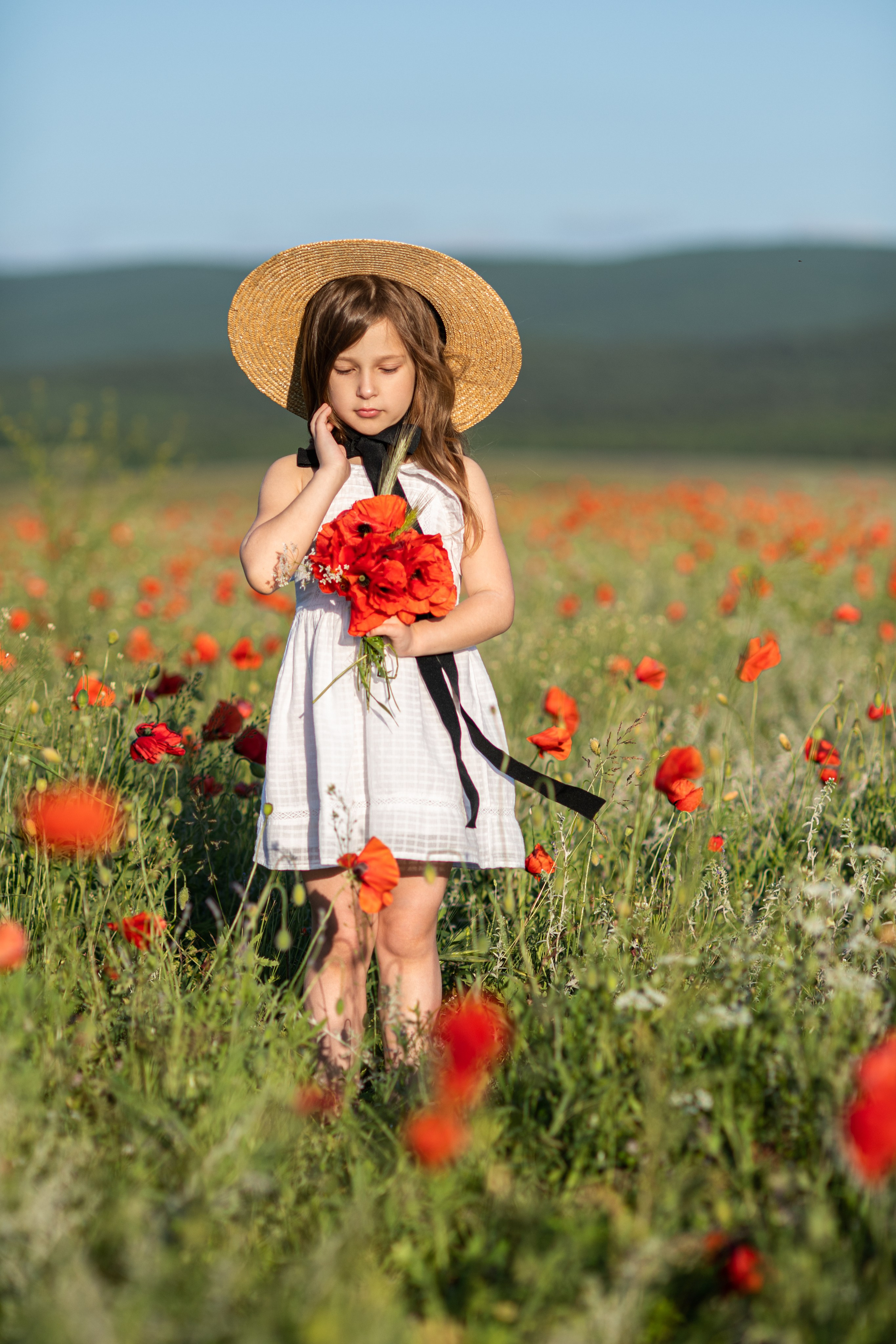 Букет маков. Летняя коллекция Cinderella. Съёмки для брендов в Крыму / Стилист / Продюсер / Женя Мамай