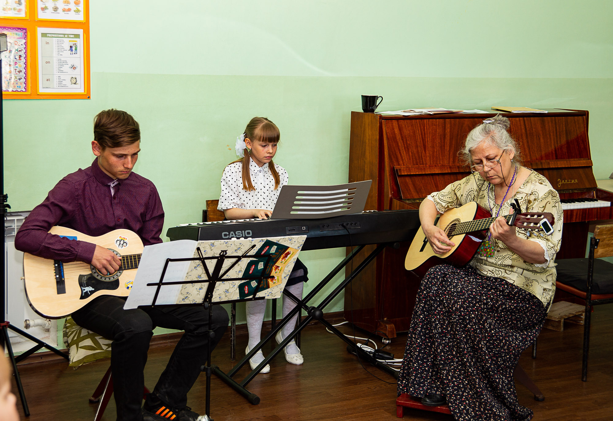 Отчетный концерт Кардаиловского филиала Школы искусств. Валерий Логачев. Фото, музыка, видео — для души