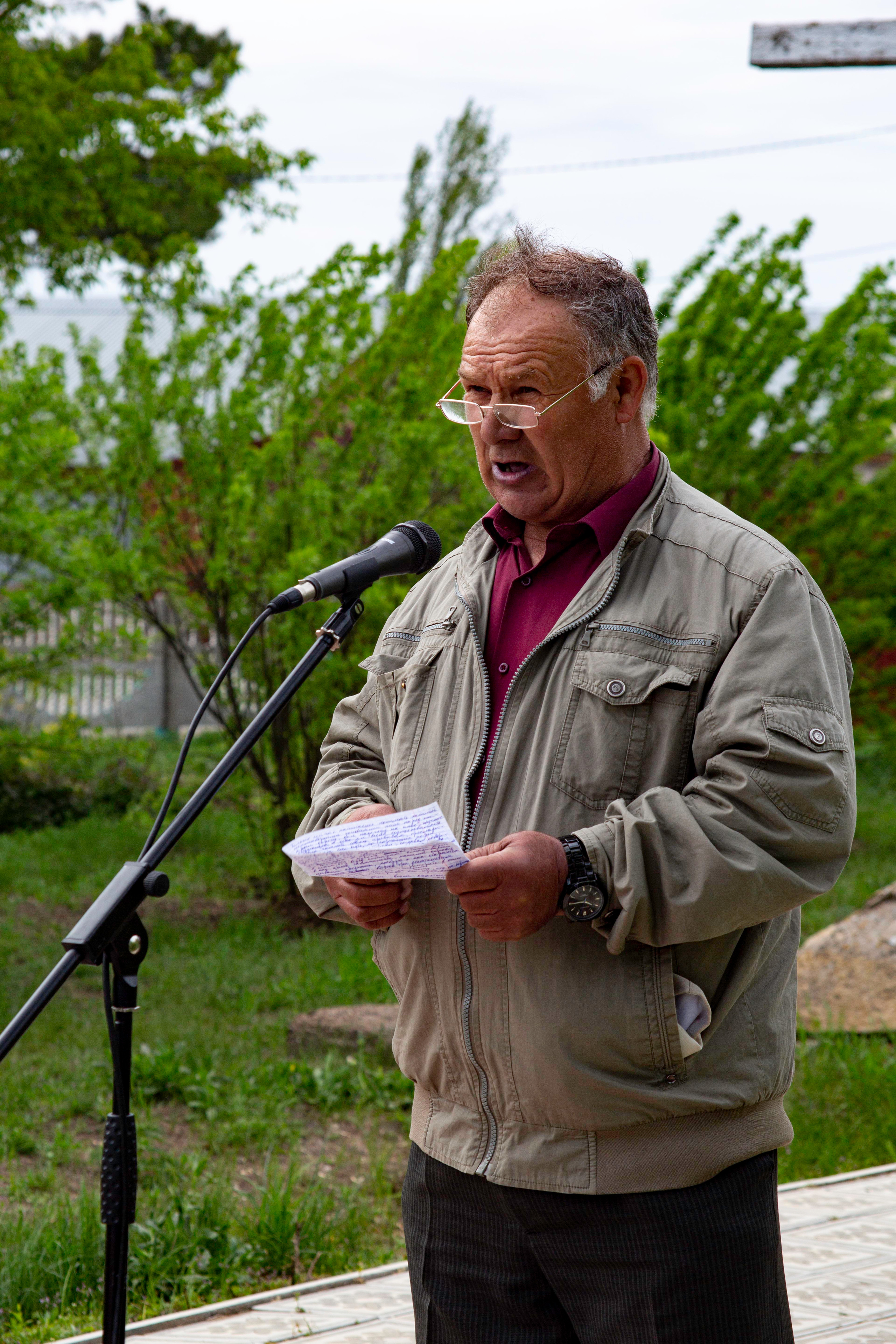 День Победы 2022. Митинг. Валерий Логачев. Фото, музыка, видео — для души