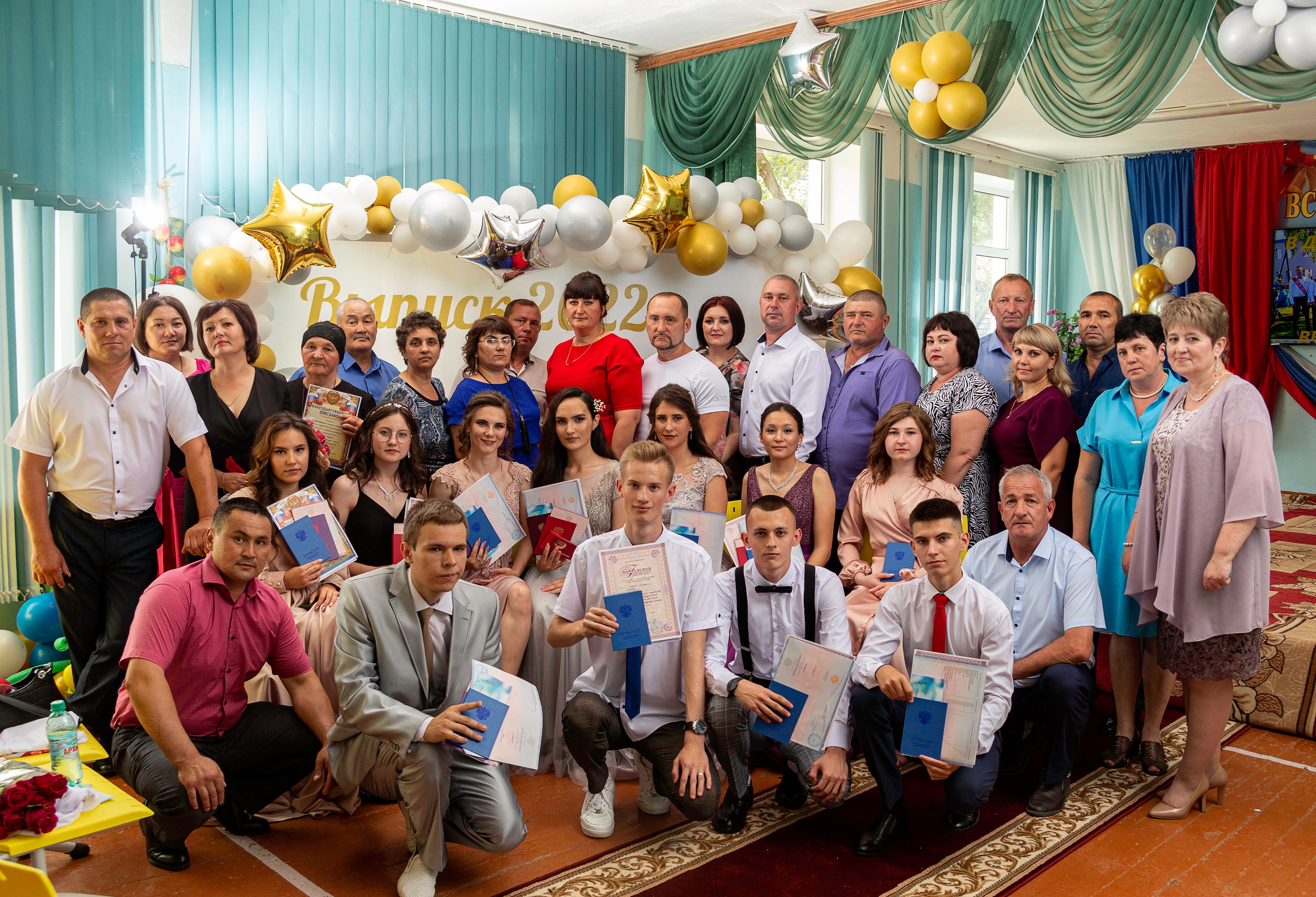 Вручение аттестатов о среднем образовании в Кардаиловской СОШ. Валерий Логачев. Фото, музыка, видео — для души