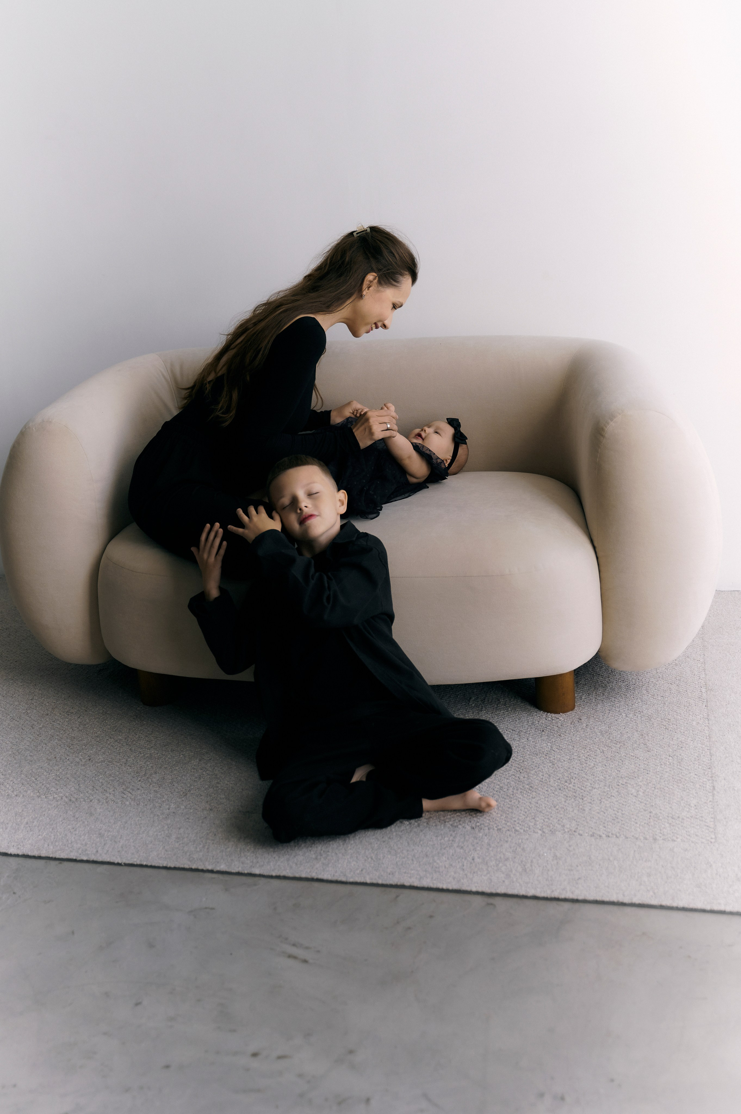 Лиза и ее семья. Фотограф Регина С