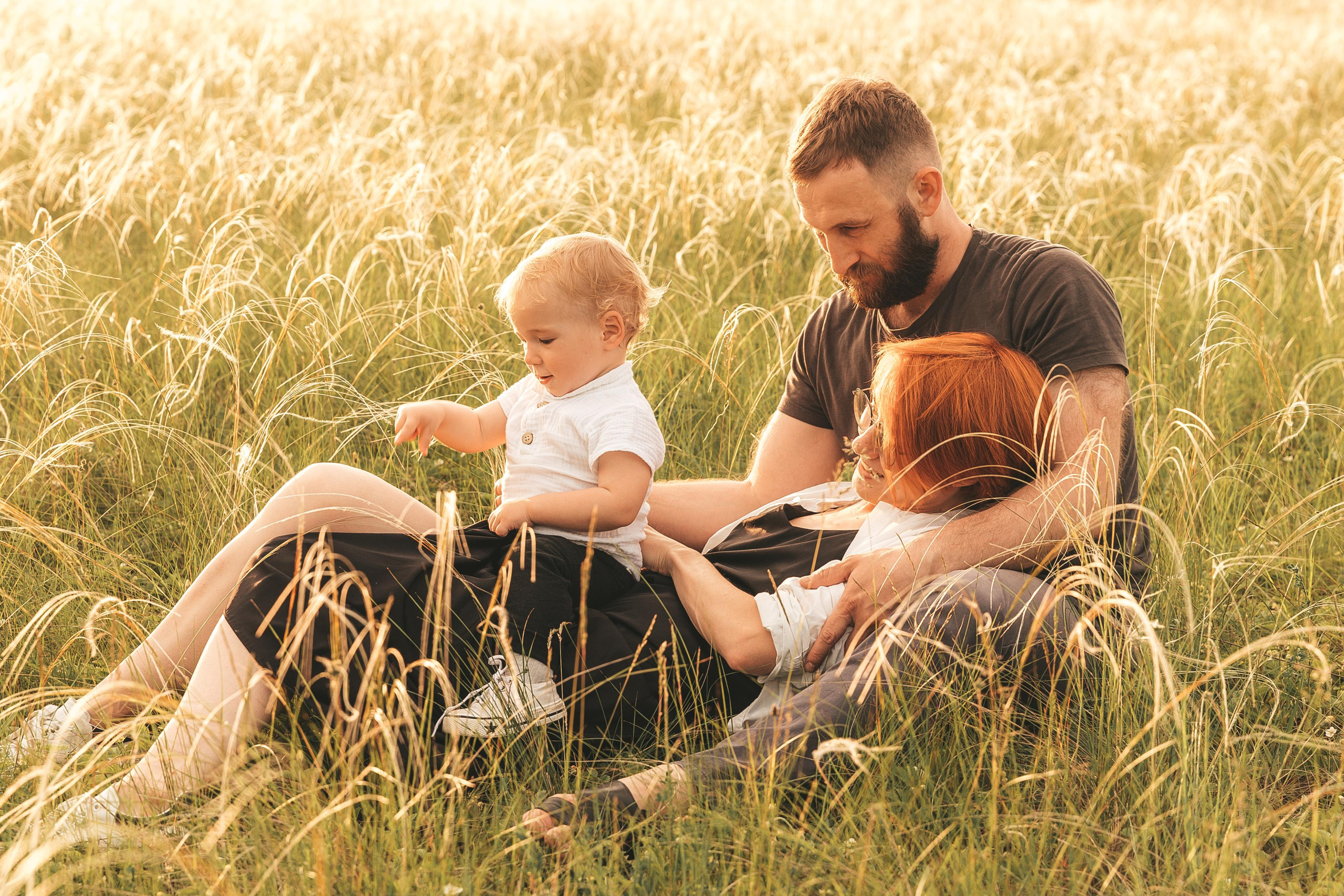 Семейная прогулка. Фотограф Максим Никонов