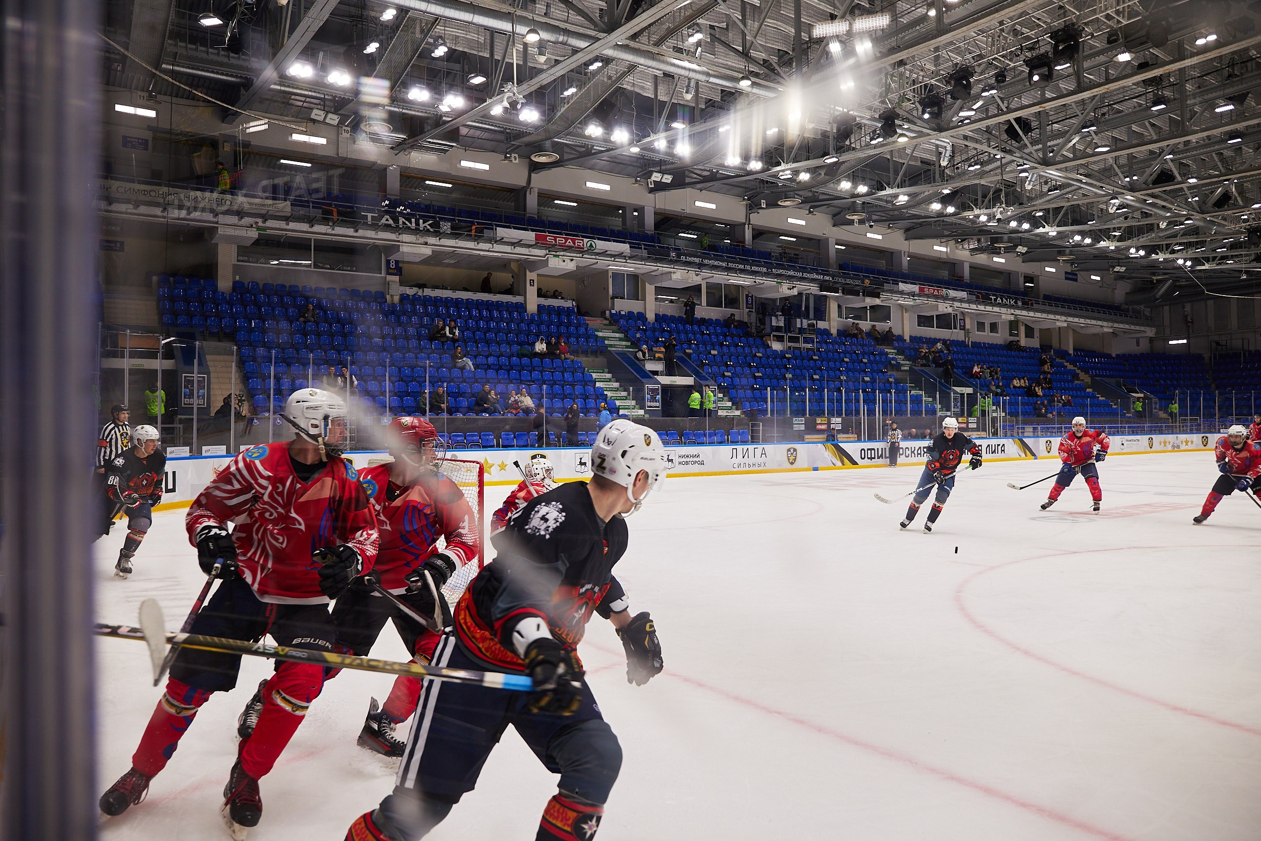 Репортаж. Офицерская хоккейная лига 2025 год. Спортивный фотограф Некрасов Денис