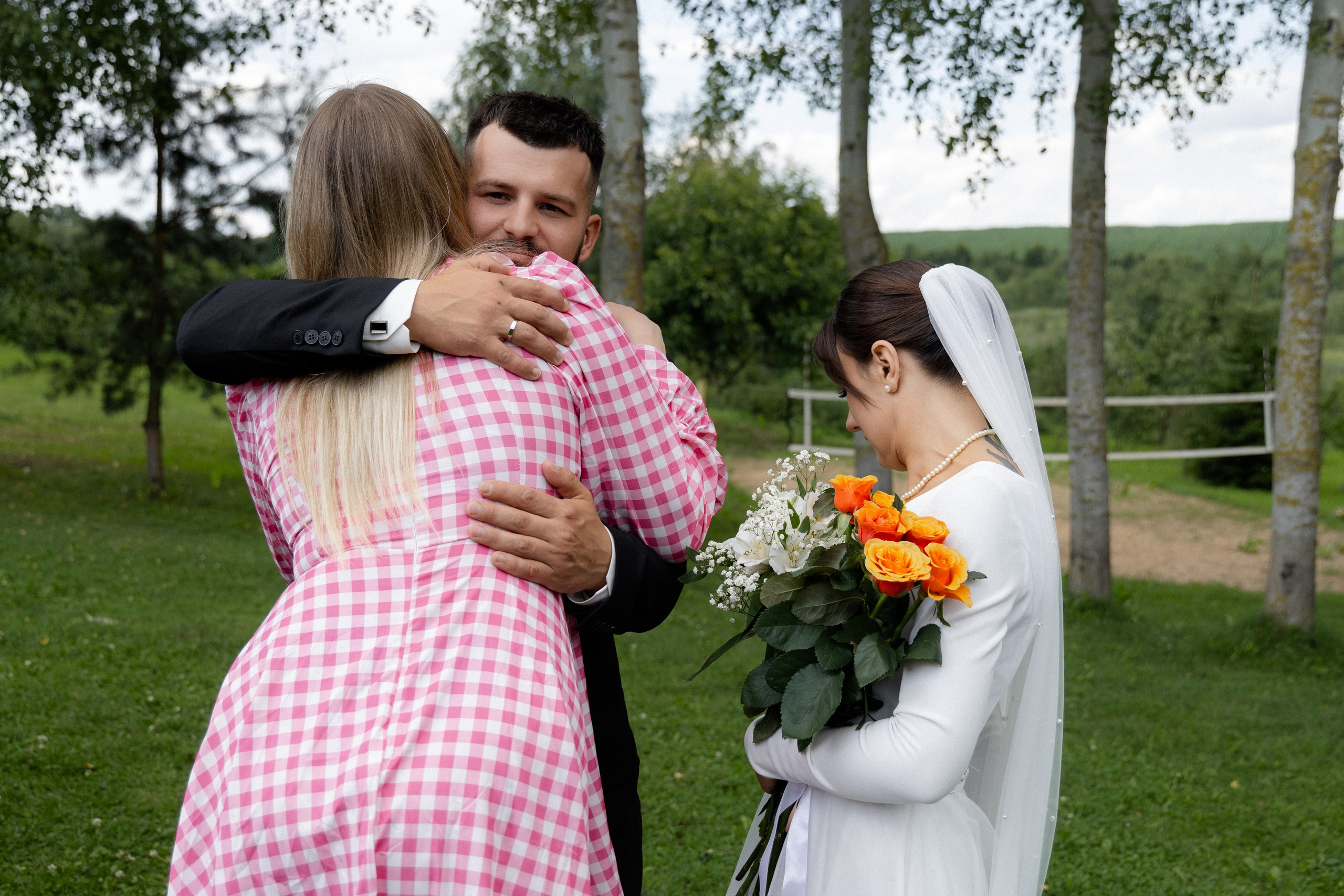 Свадебная фотосессия в агроусадьбе Лабодянка в Минске. Свадебный фотограф в Минске/Беларуси Сергей Спиридонов