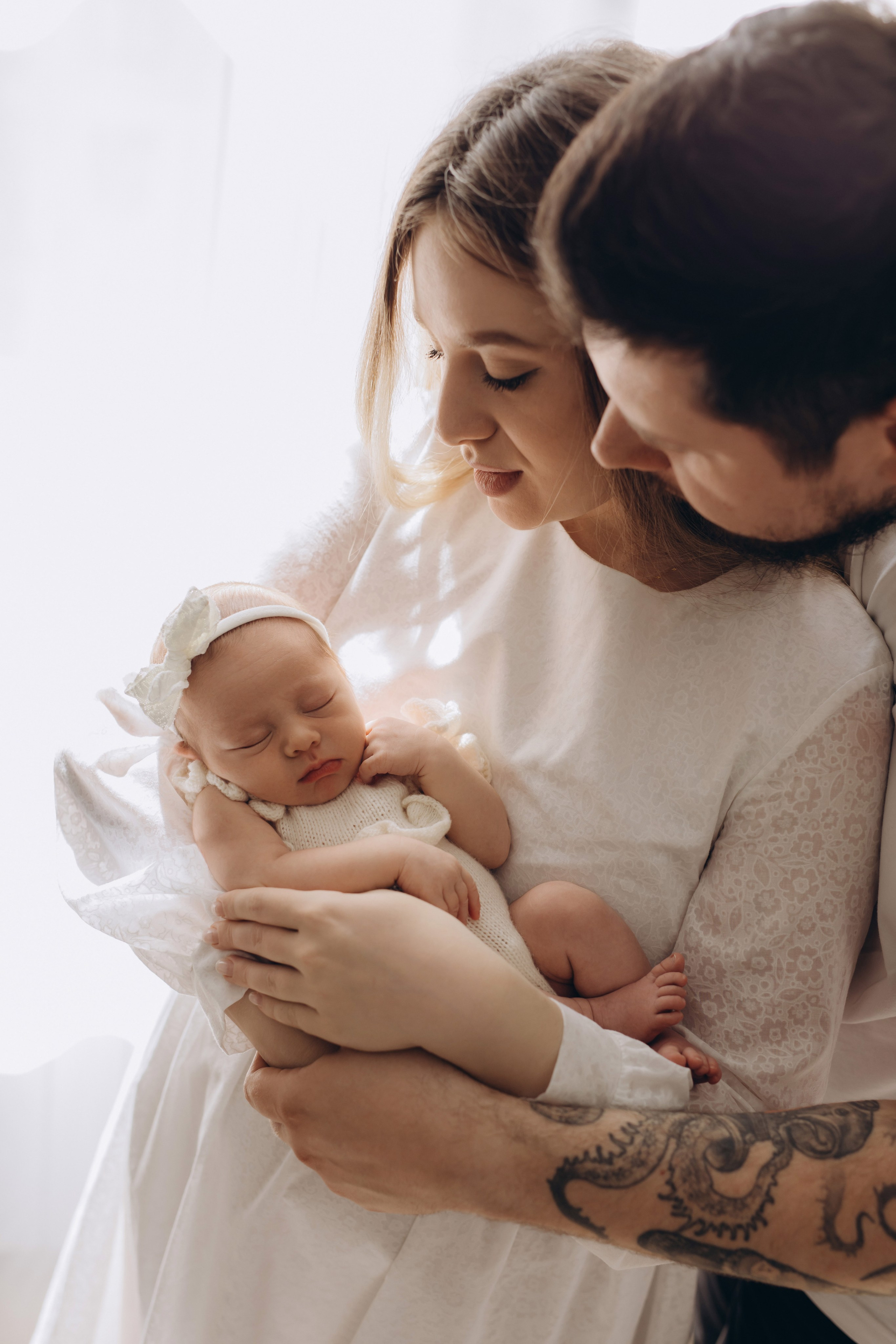 Василиса 23 дня. Фотограф новорождённых Newborn Москва
