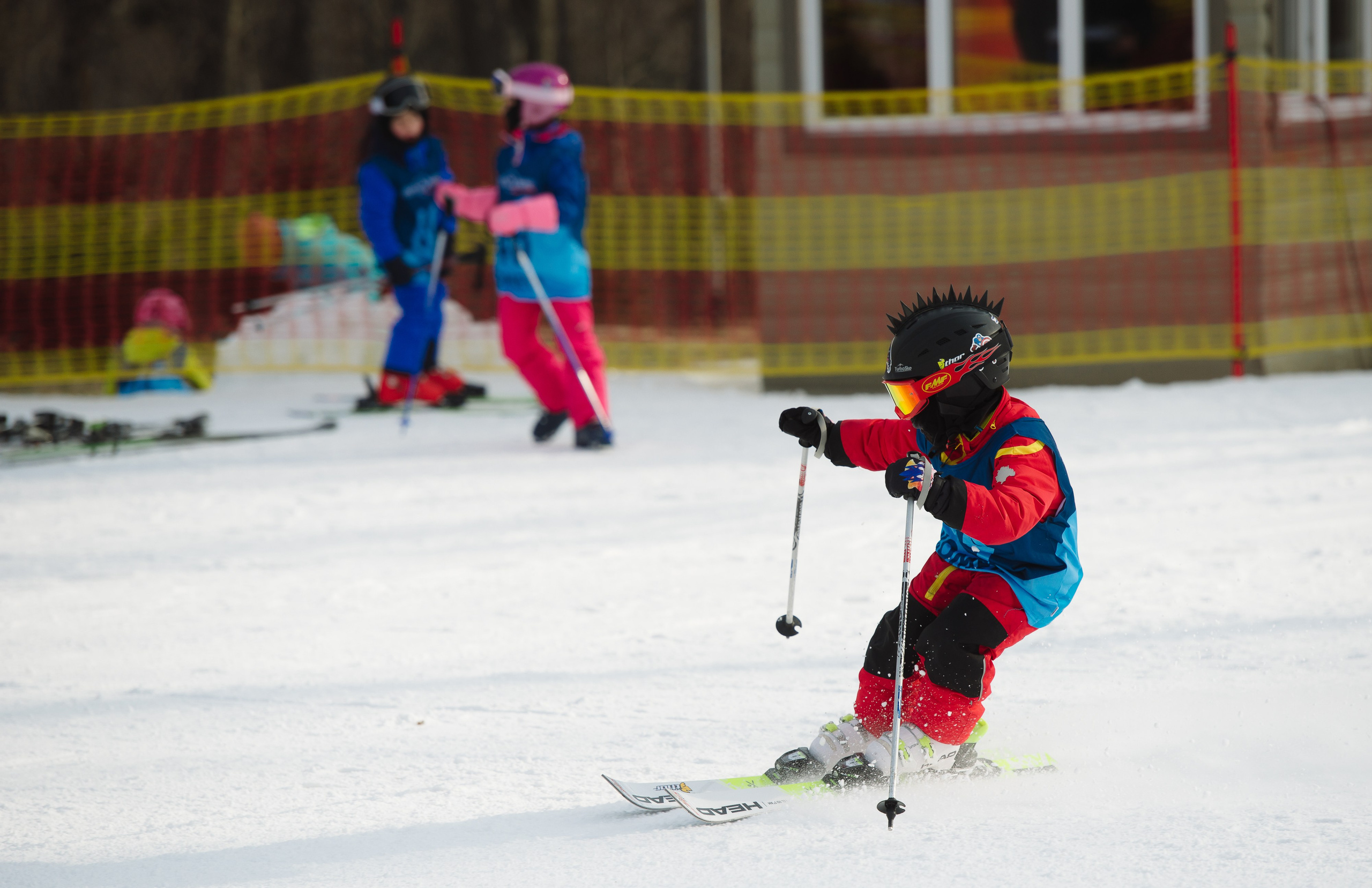 Детские соревнования/Лыжи. Фотограф Мария Каюрова