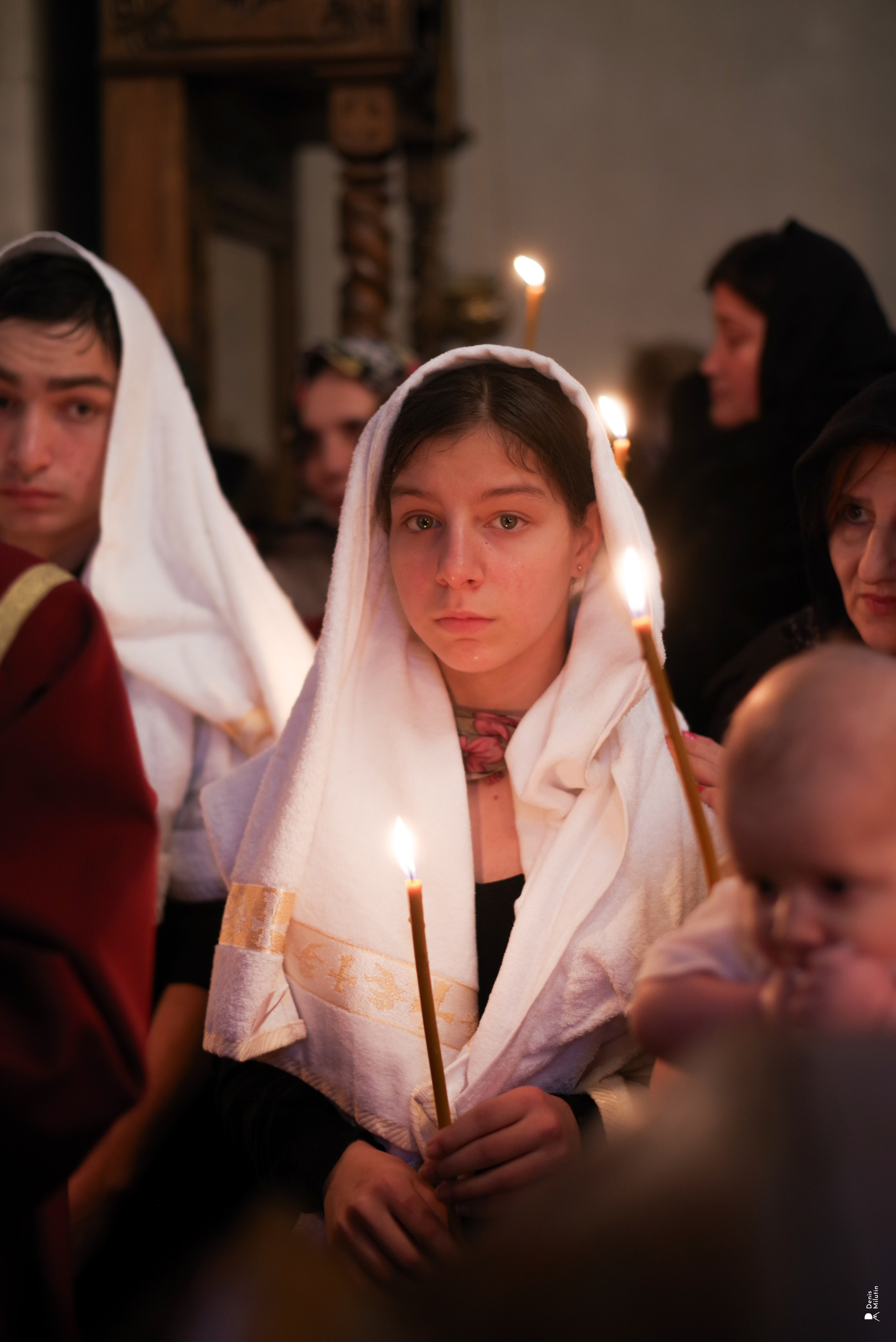 19 числа на Крещении. Портретный фотограф Денис Милютин