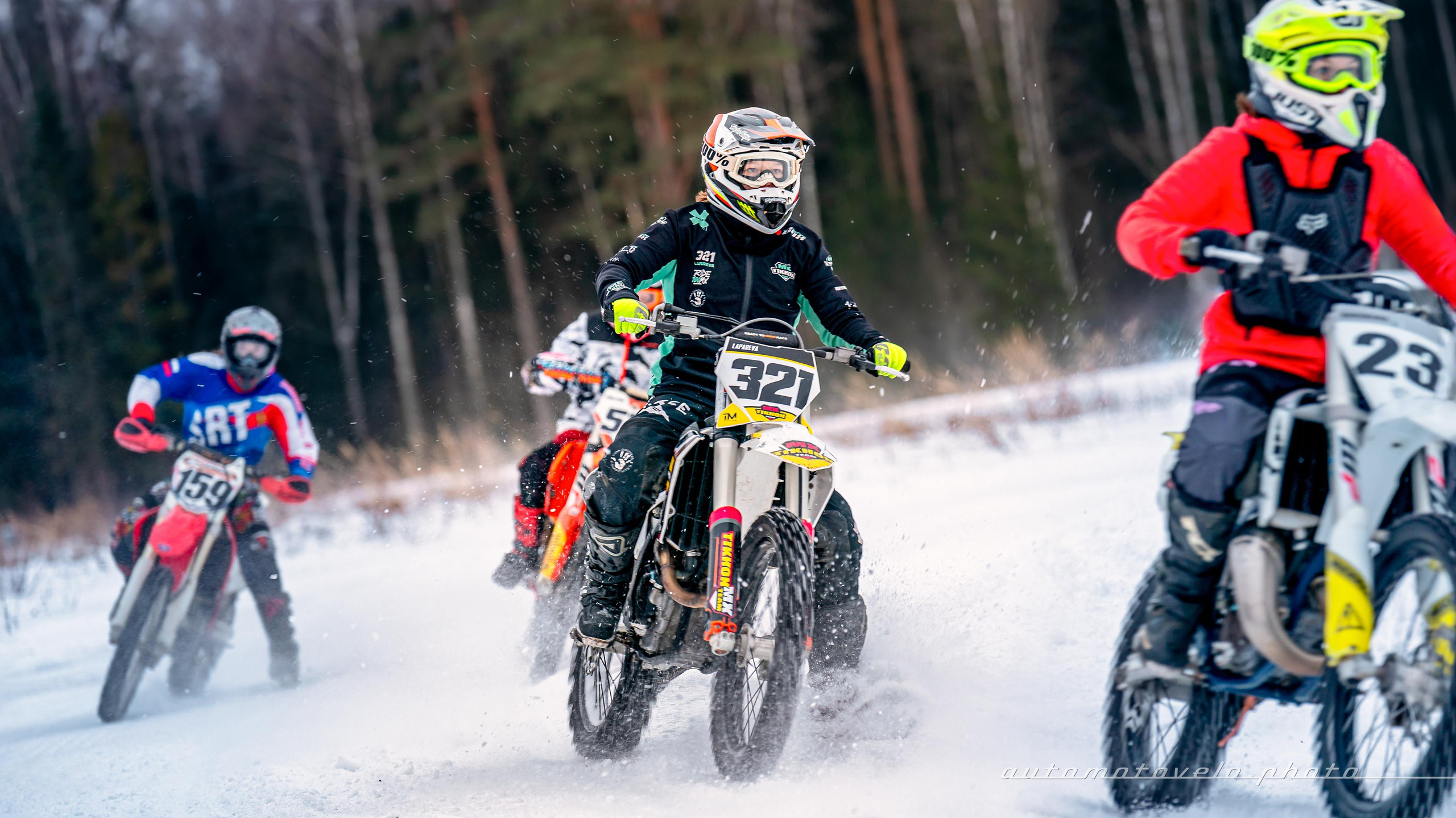 Скийоринг в Конаково 2024/25. 1 этап