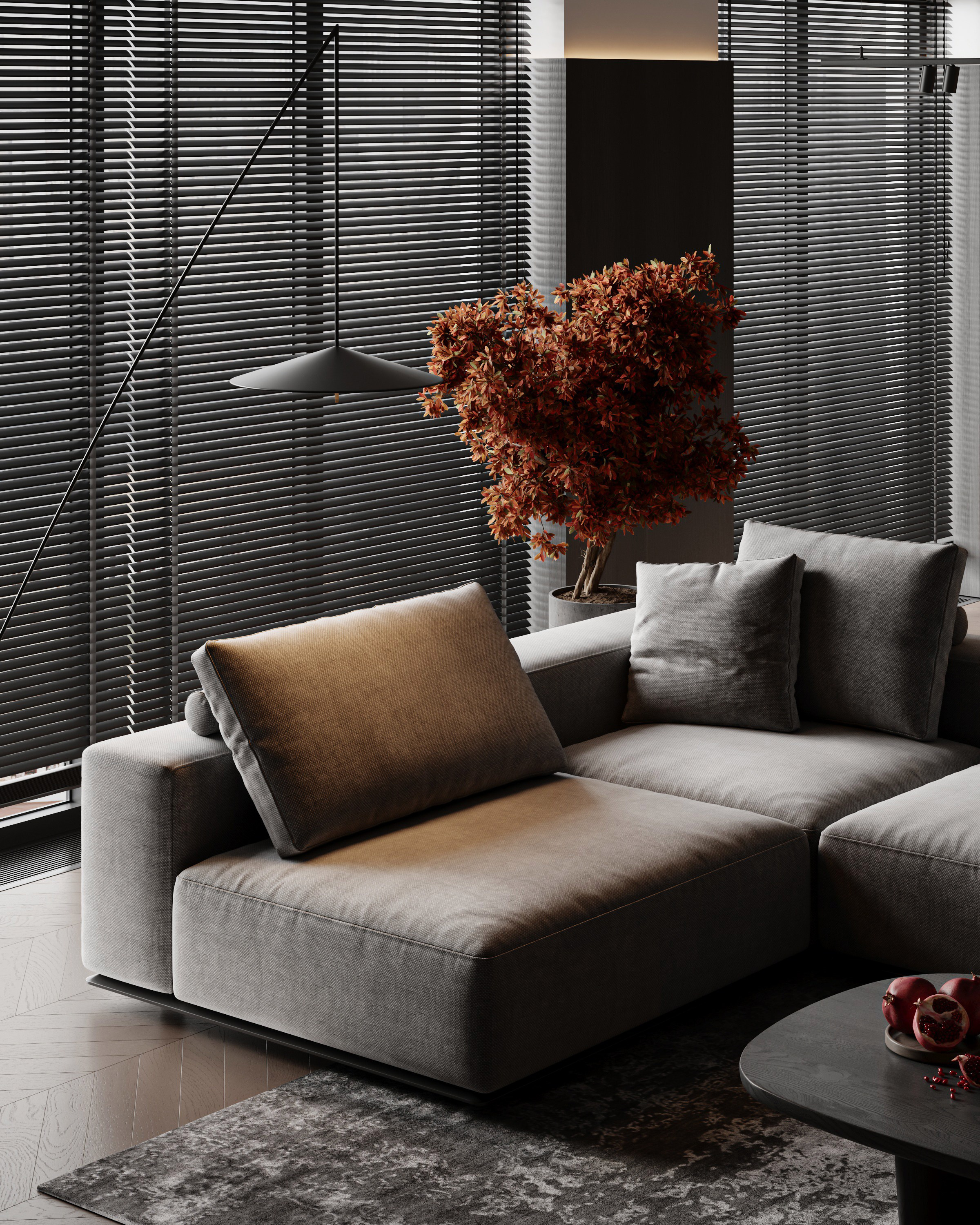 Минималистичный интерьер для холостяка в Краснодаре