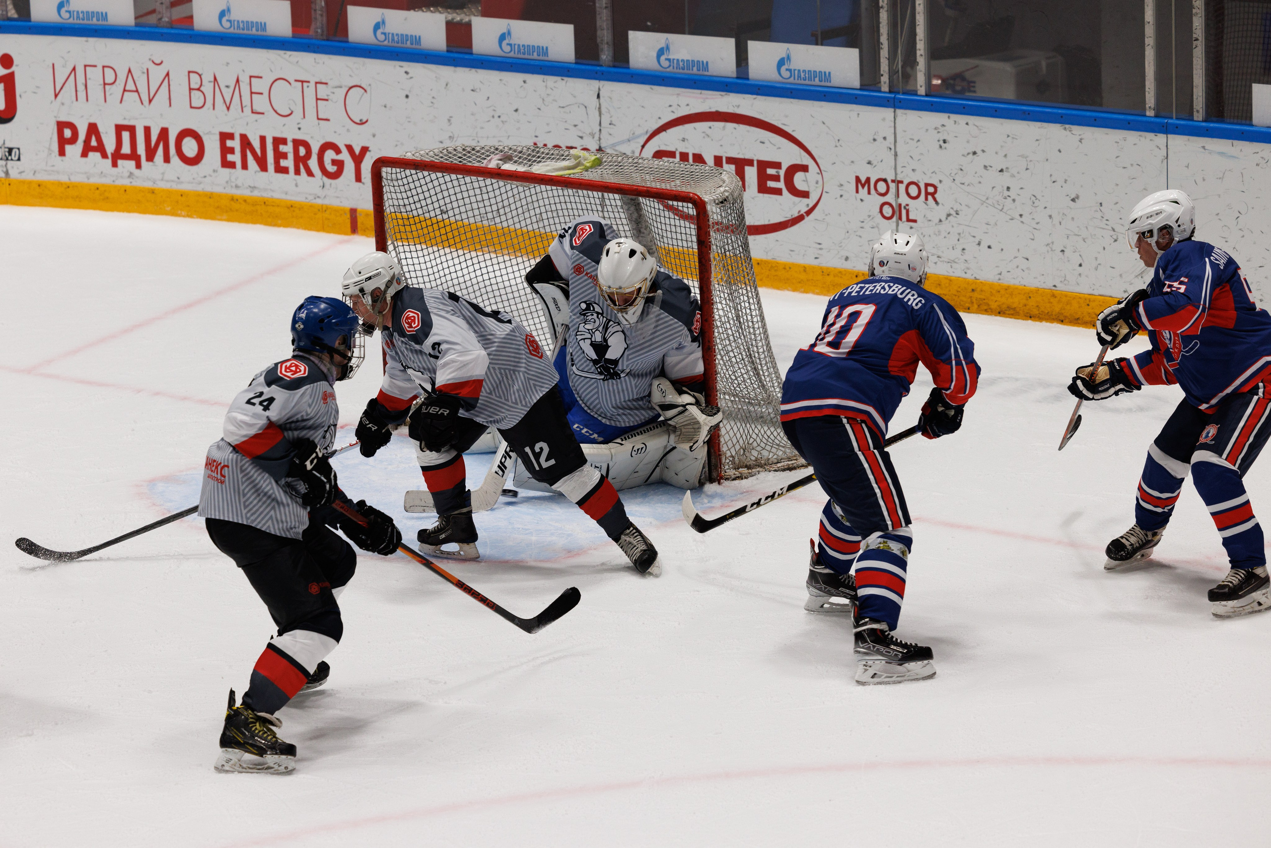 НХЛ (50+) Невский легион — Канекс 6-1. Фотограф Александр Заломаев