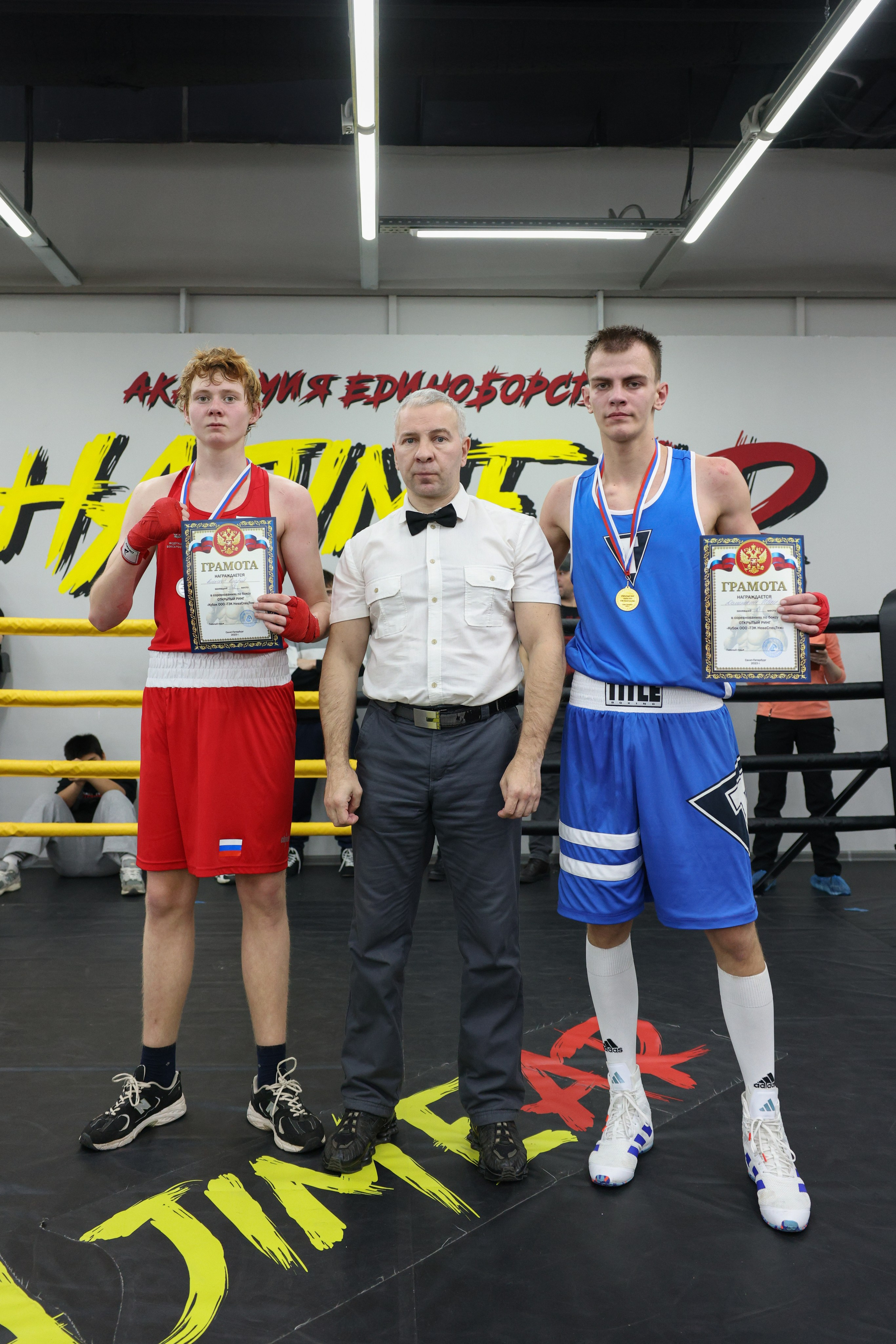 Открытый ринг «кубок ООО «ТЭК НеваСпецТяж». Фотограф Александр Заломаев