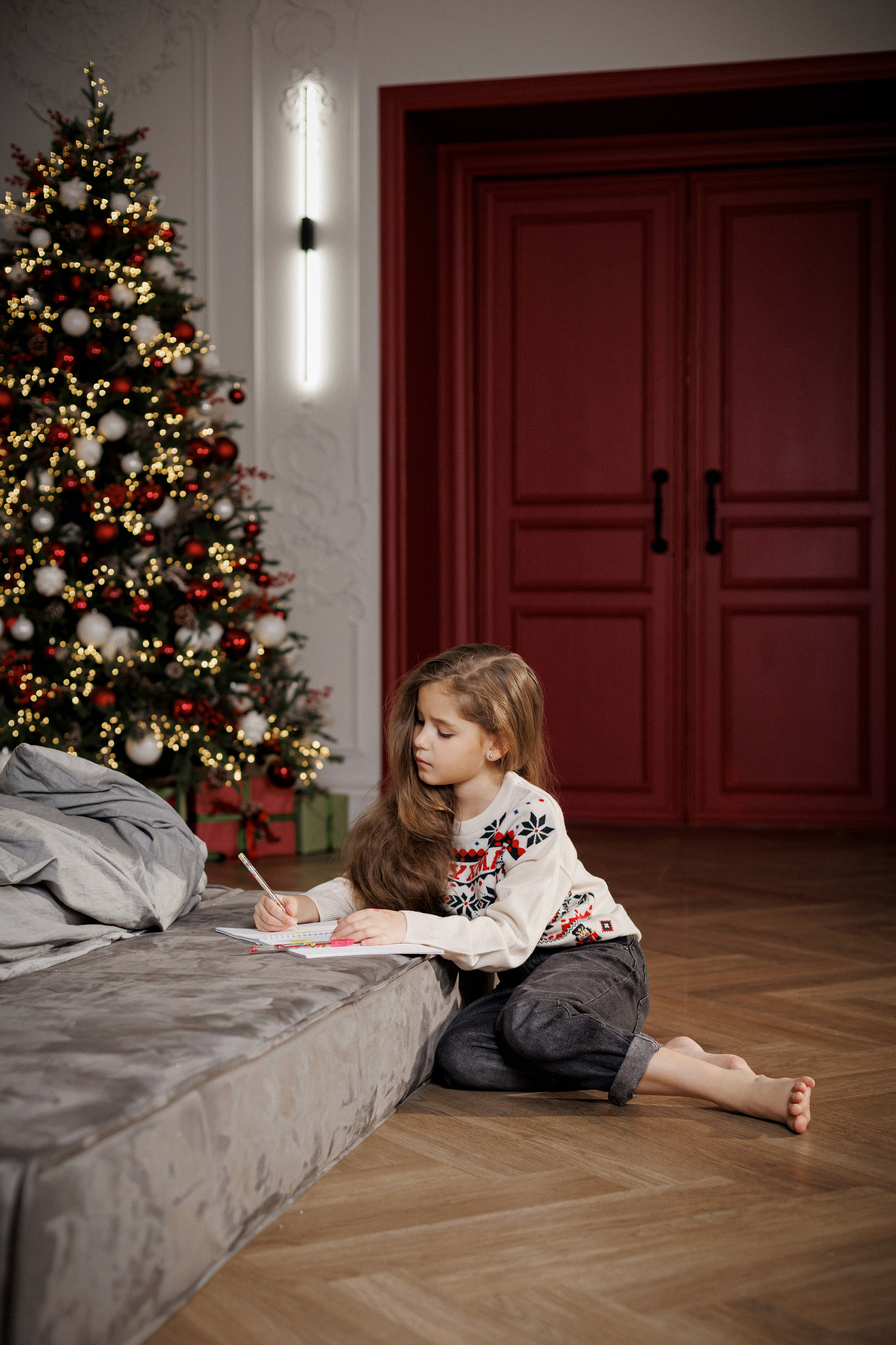 Новогодняя семейная. Портретный фотограф Санкт-Петербург Москва Андронова Юлия